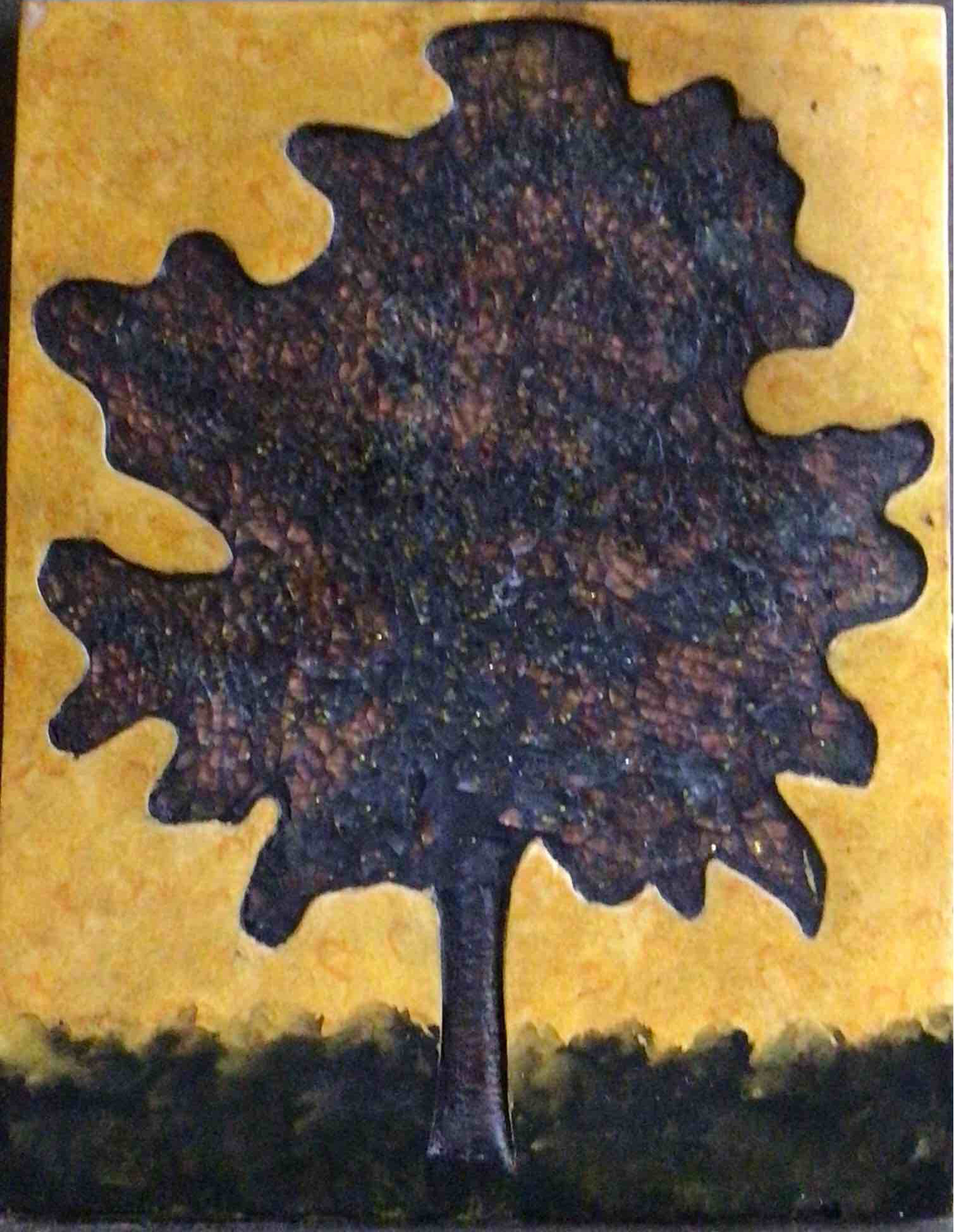 Tree Abstract Ceramic Wall Art