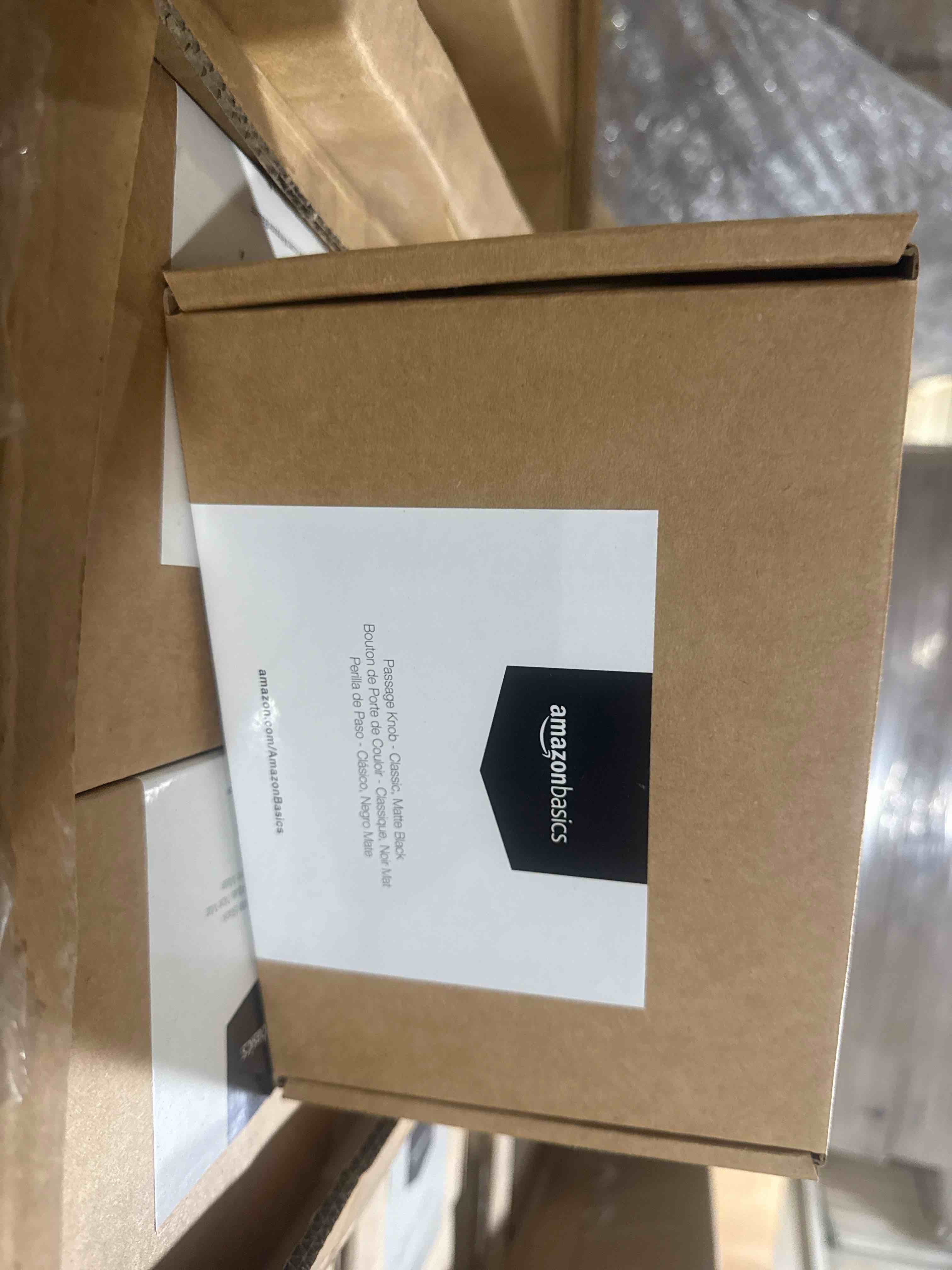 Condition photo showing New/Like New for amazon basics closet door knob, classic, matte black