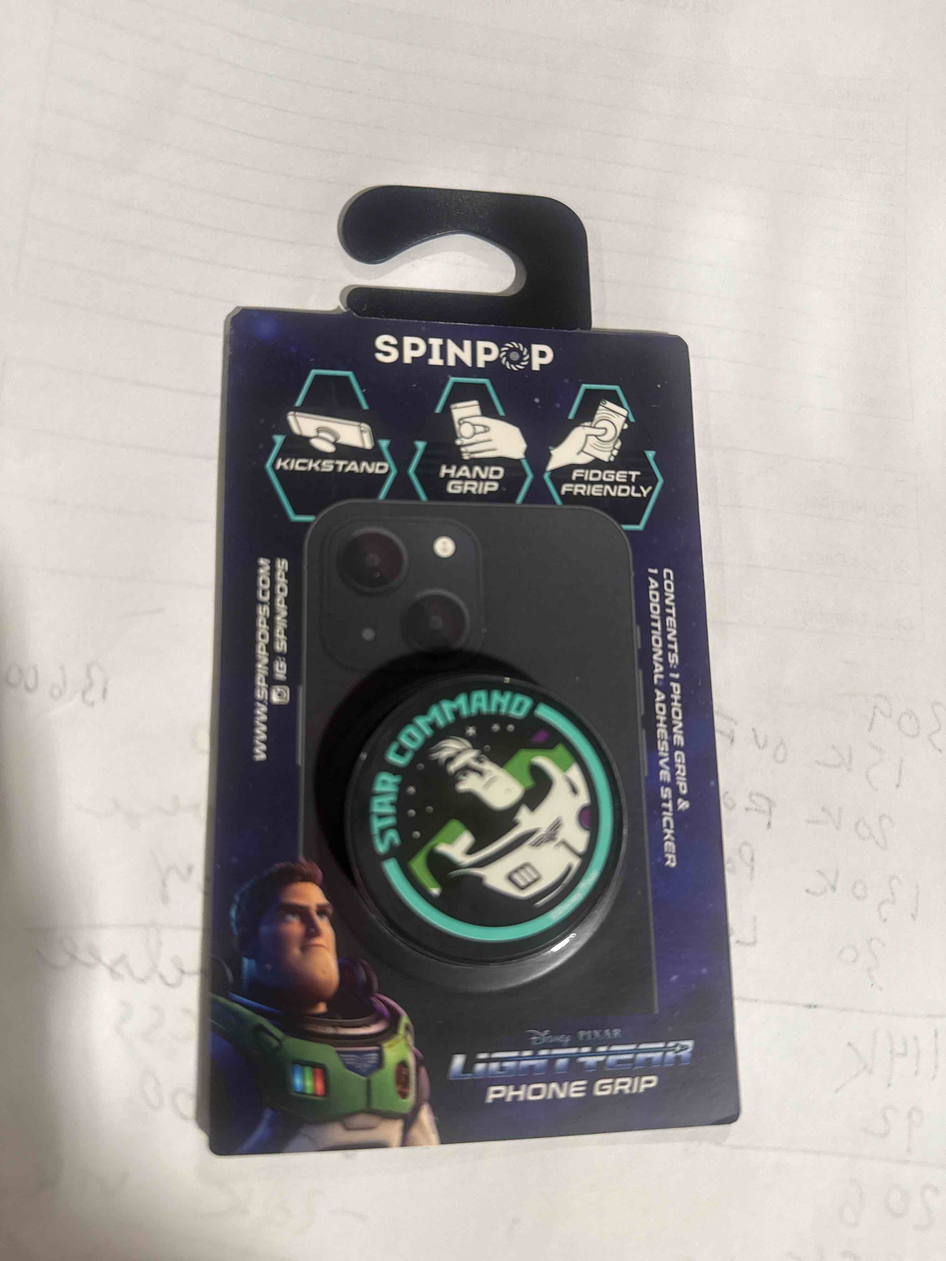 SPINPOP Light Year Phone Grip 