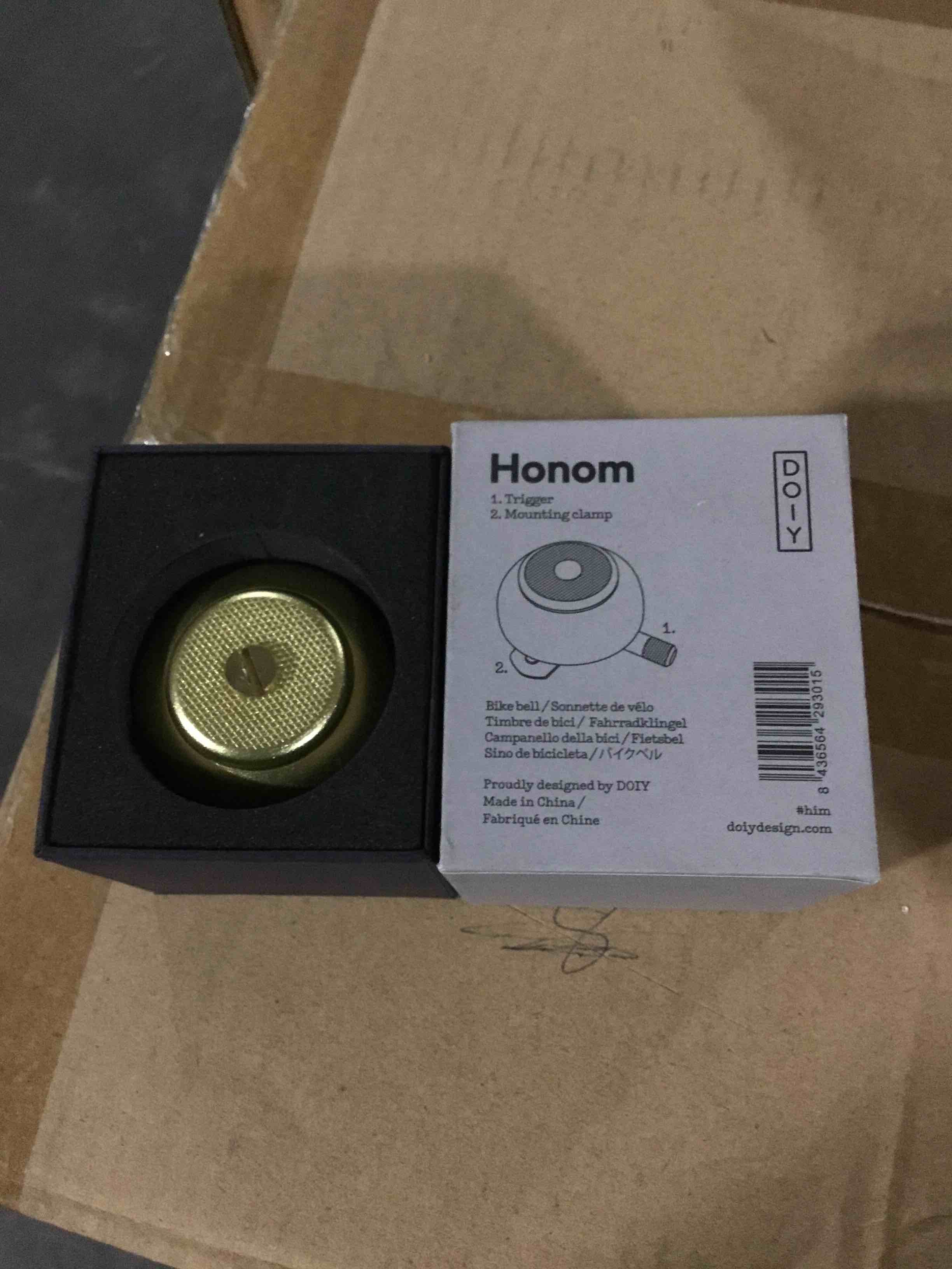 Lot of 2 HONOM bike bells