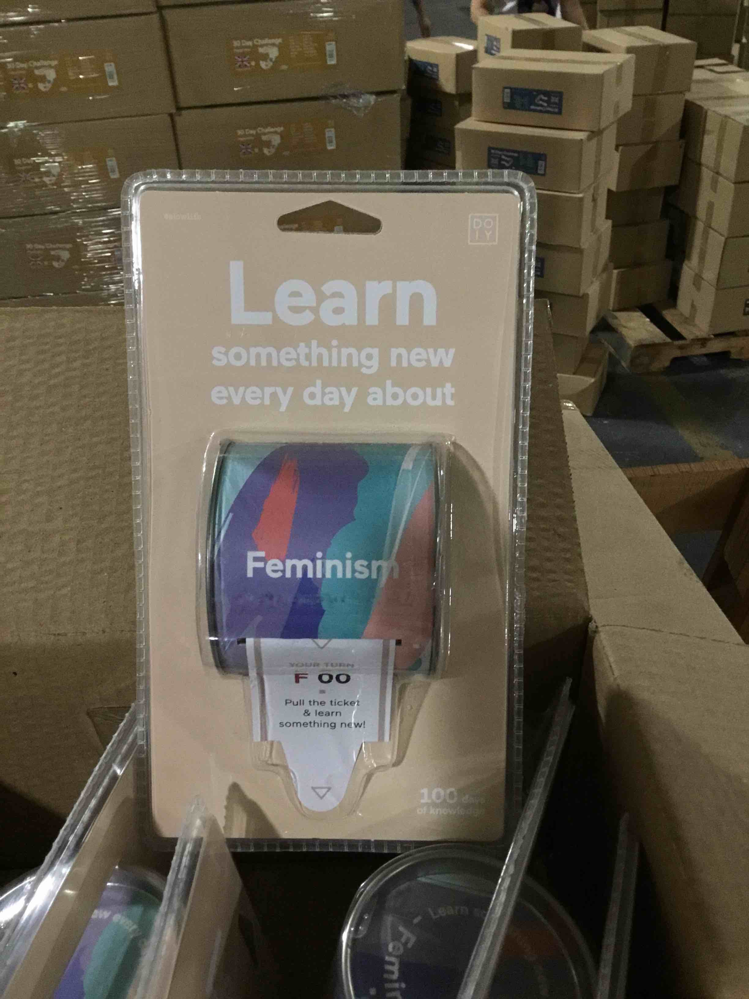 Case of 6  learn something new about feminism every day