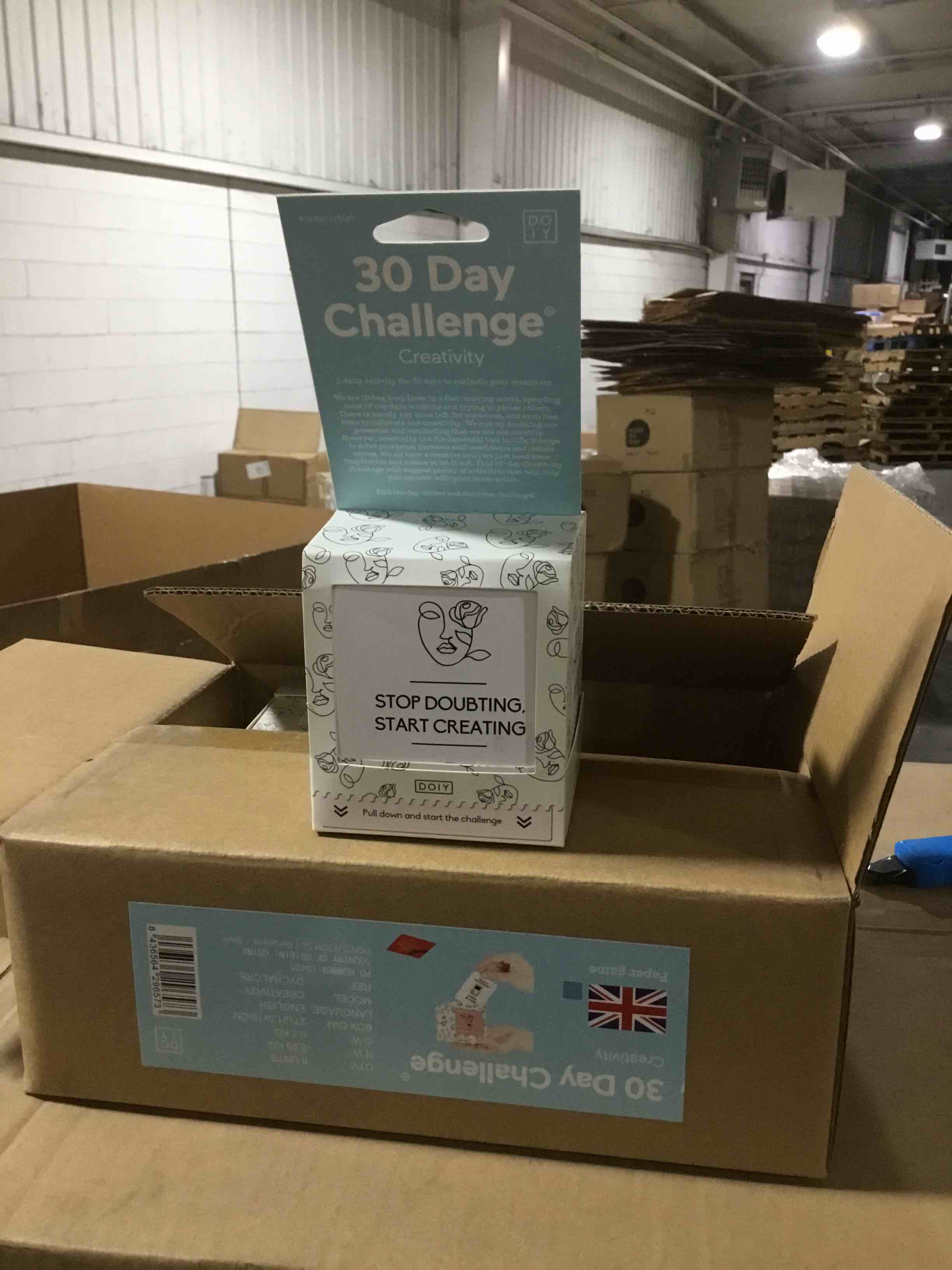 Case of 6 30 day challenge creativity