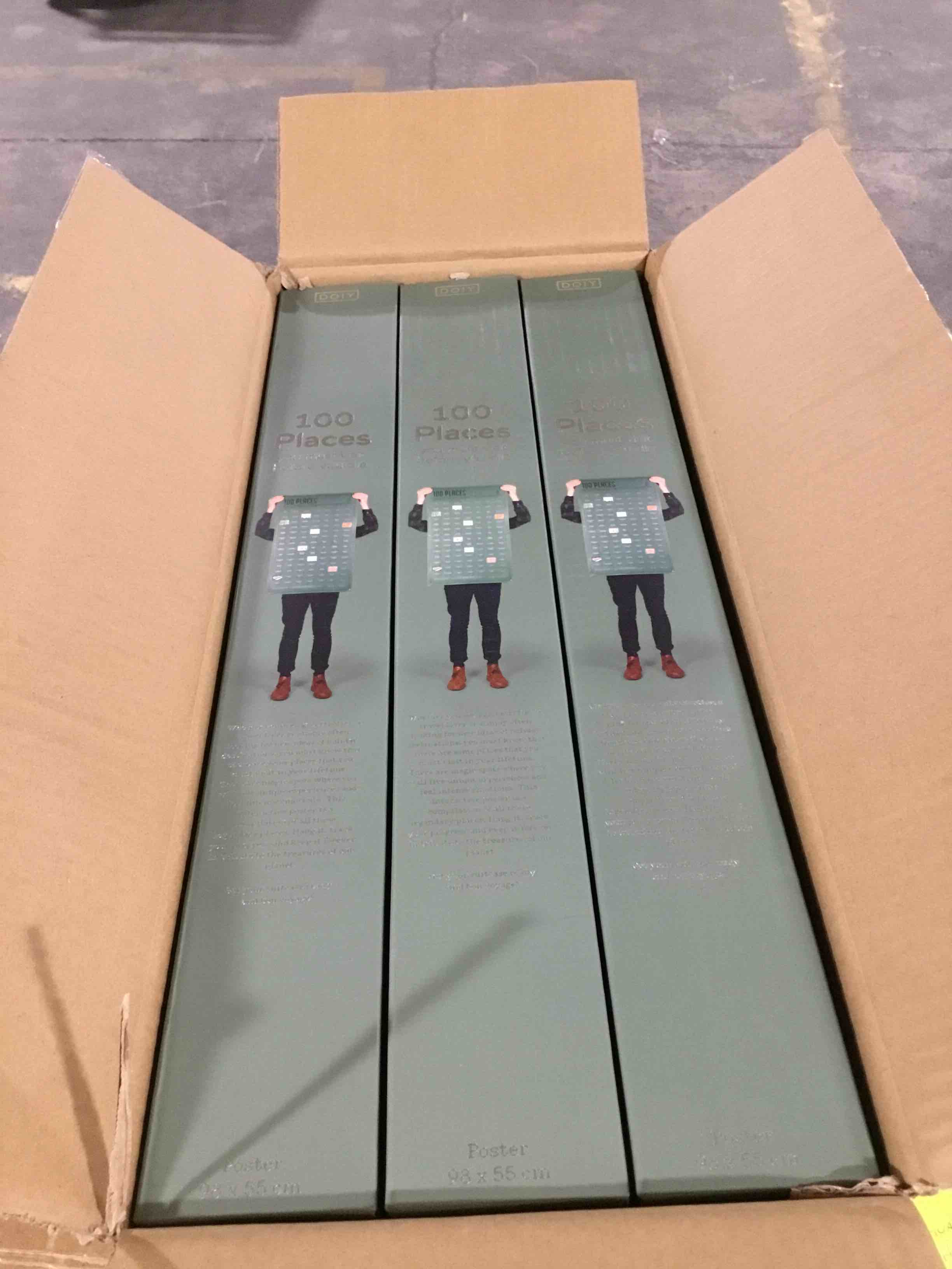 case of 6 Before You Die 100 Poster Place Travel Color Stuff Decoration Canvas Bucket List