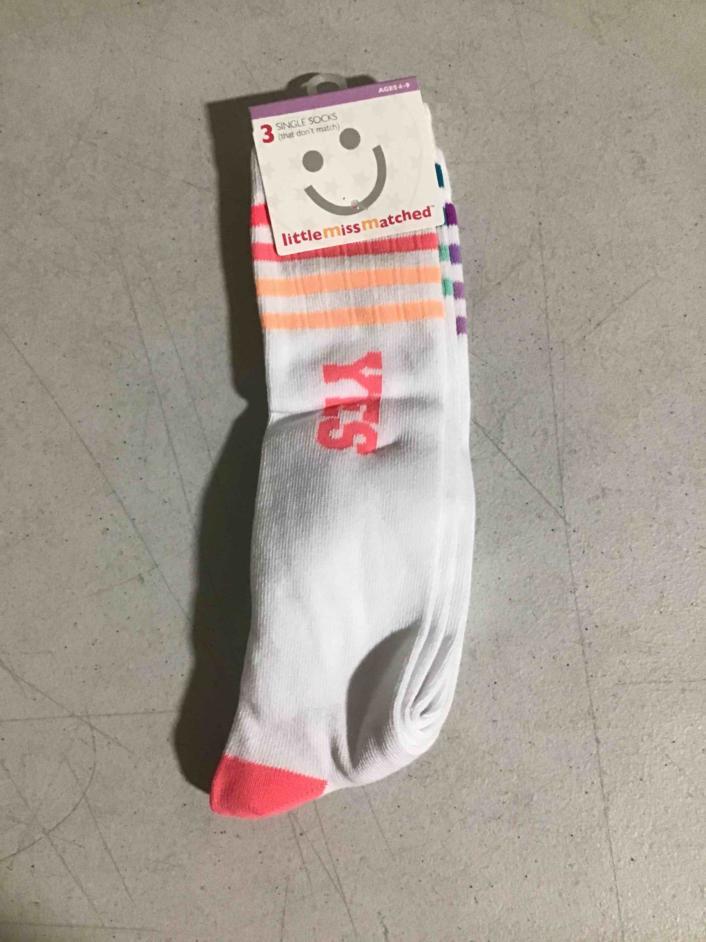 LittleMissMatched Single Socks (that don’t match) 