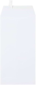 6 x 11 1/2 Open End Envelopes, Peel and Seal - 28 lb . White (250 Qty.)
