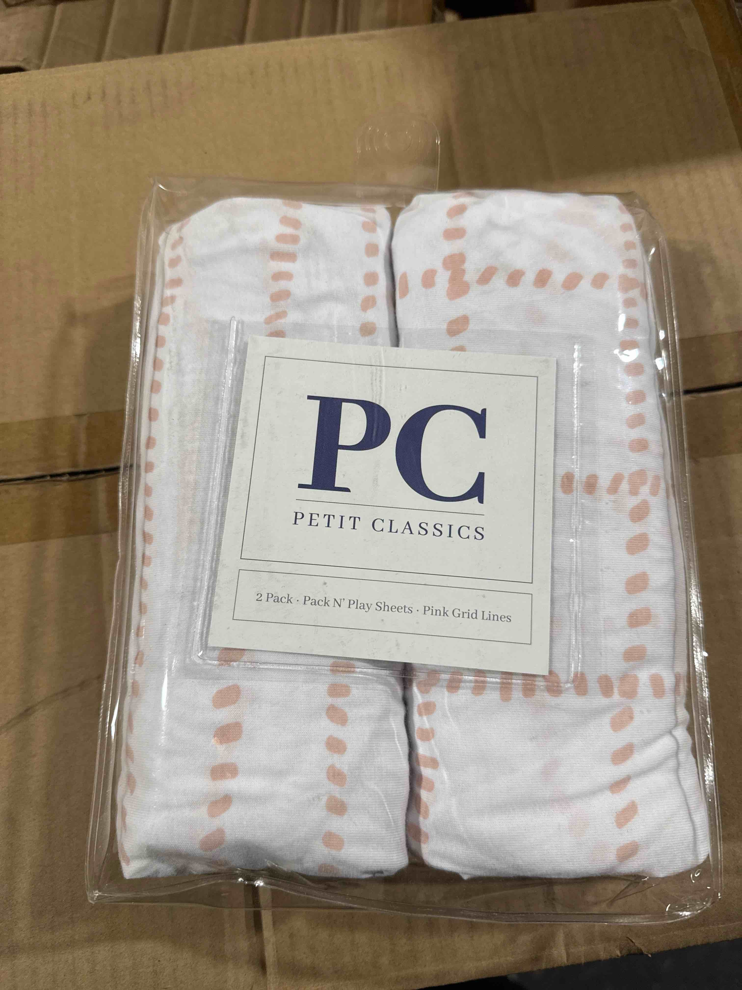 2 pack  pack and play sheet set