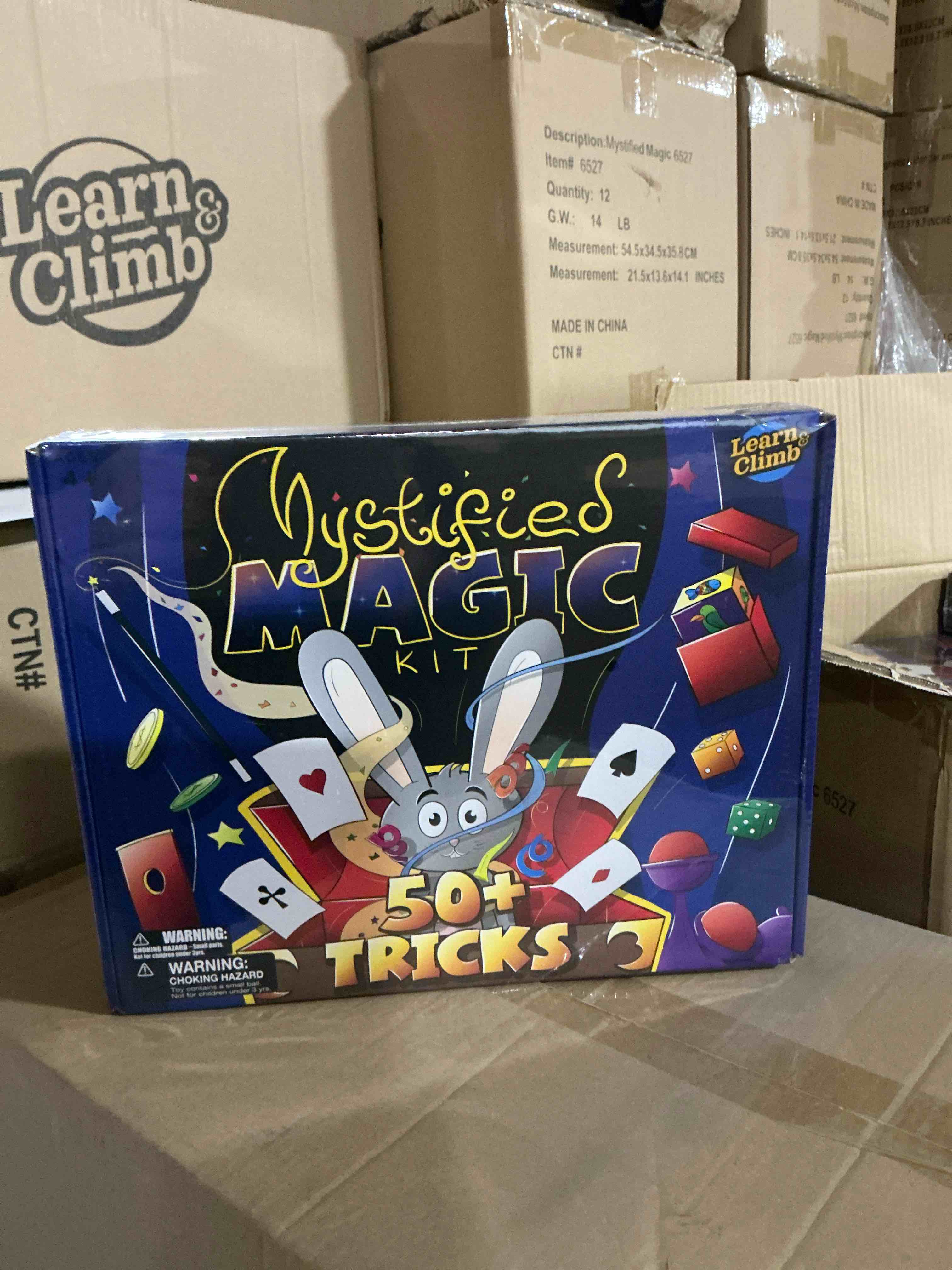 Learn Climb Magic Kit For Kids - Perform Over 50 Magic Set Tricks