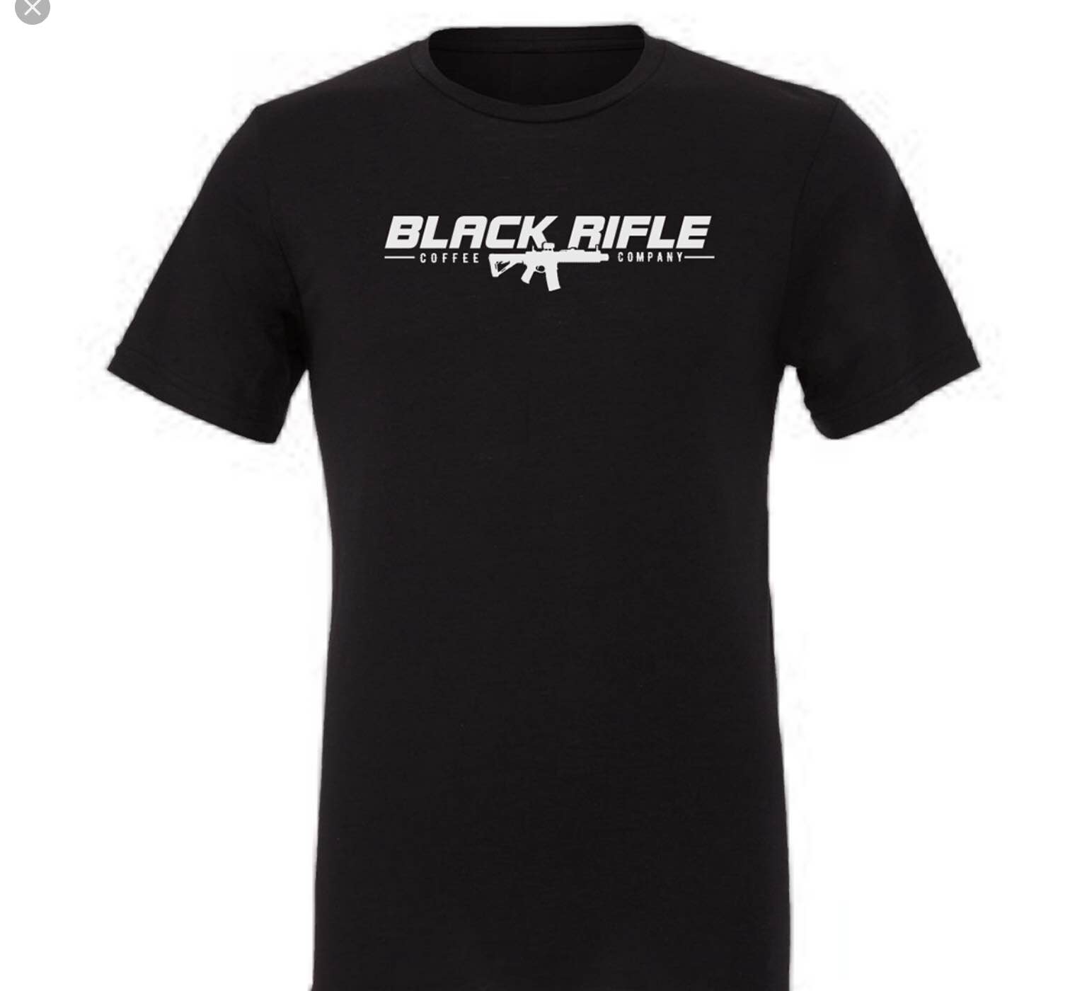 Size small black rifle AR T-shirt black