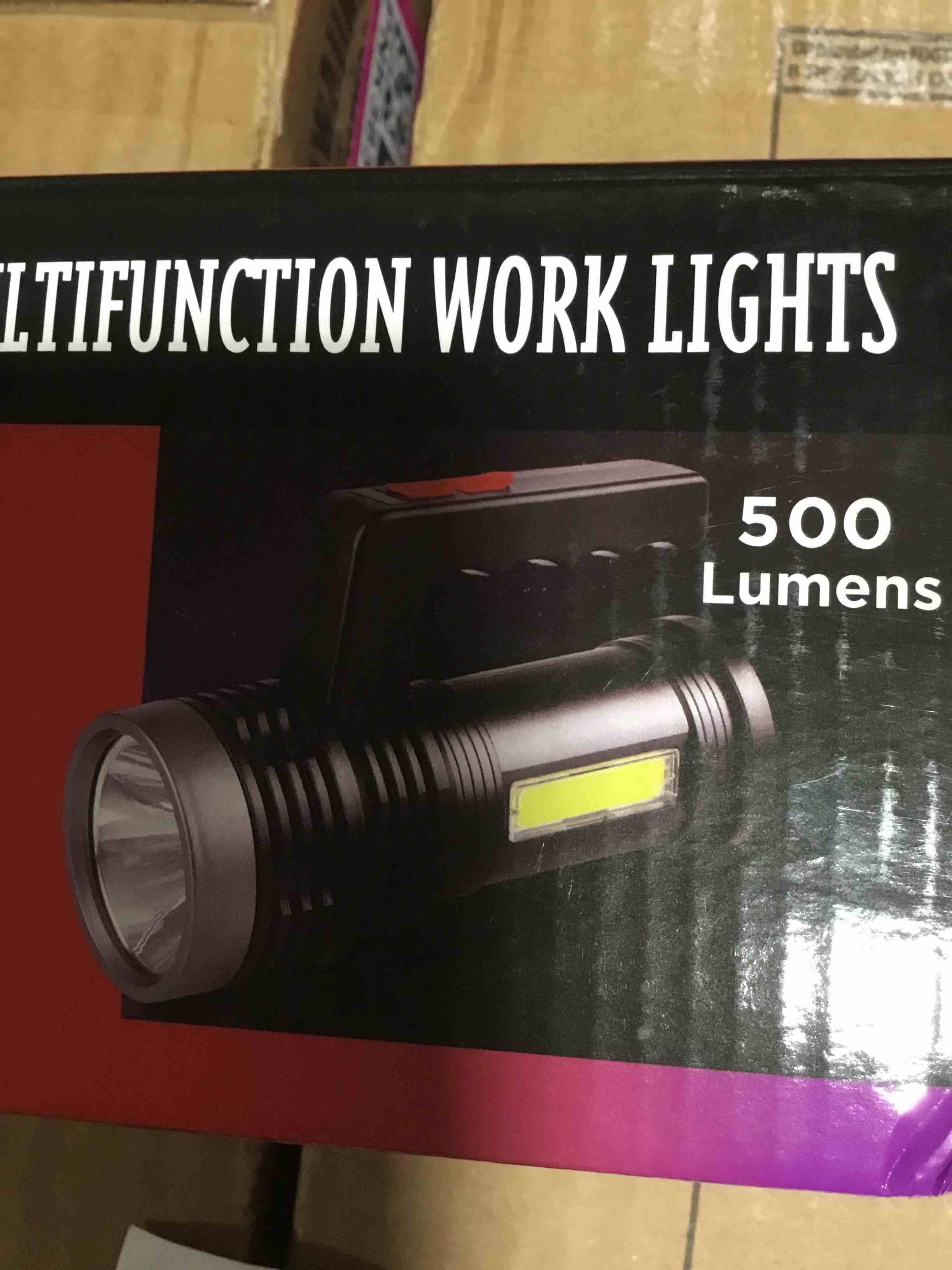 Kentucky Industrial Tools LED Multifunction Work Lights, 500 Lumens
