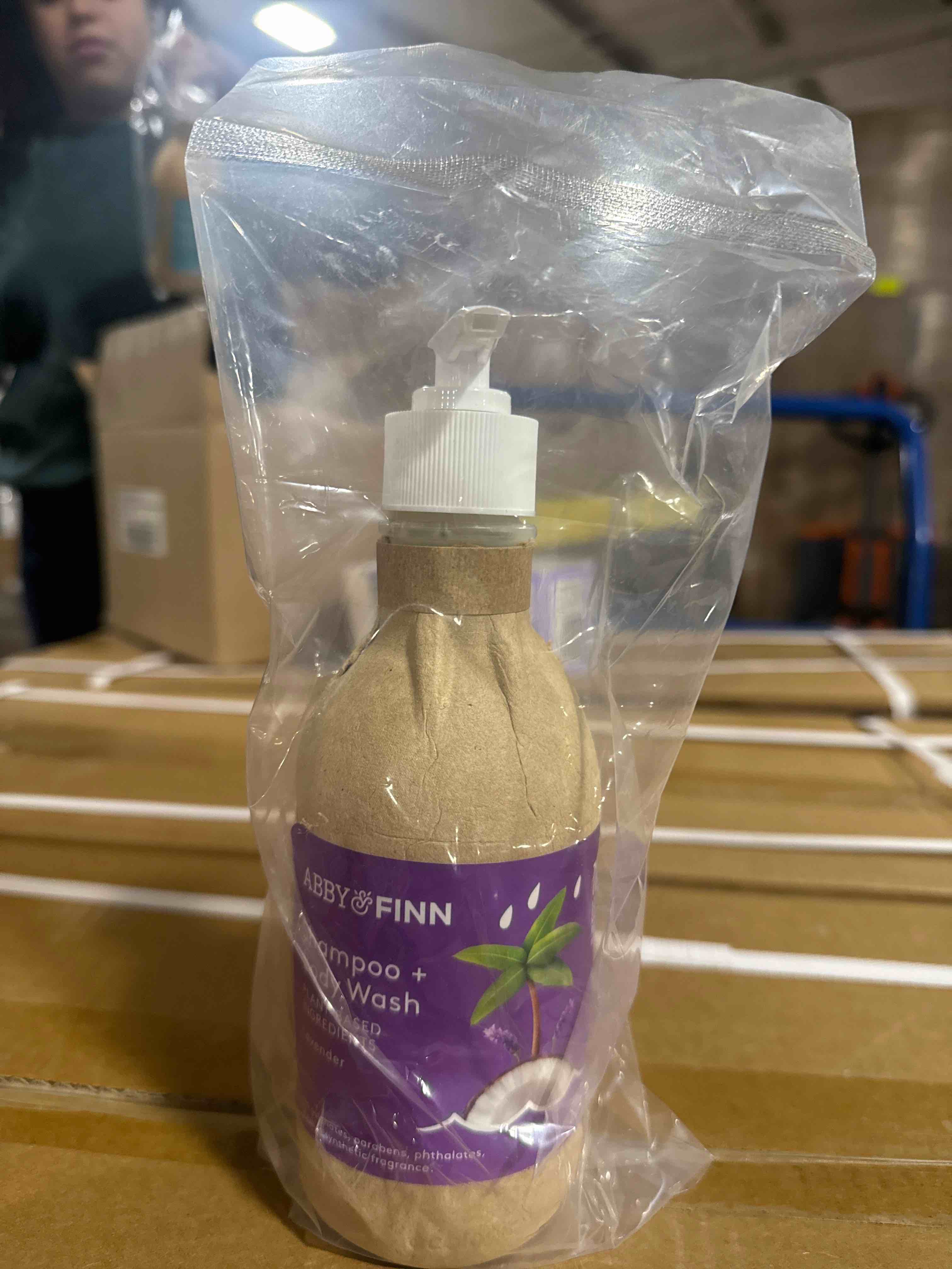 Natural  Shampoo + Body Wash by ABBY&FINN, Fragrance Free, NO SULFATES, Gentle 2-in-1, Unscented, For Sensitive Skin & Soft Skin, Tear-Free, Plant-Based Ingredients 