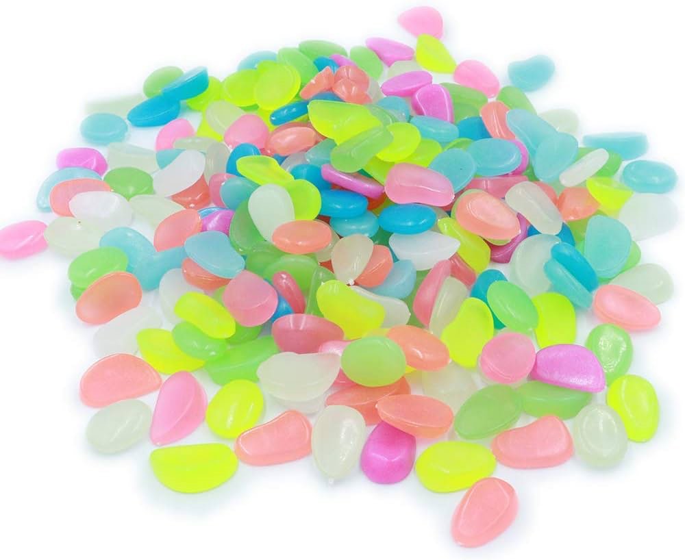 Koltose glow in the dark mixed colored stones