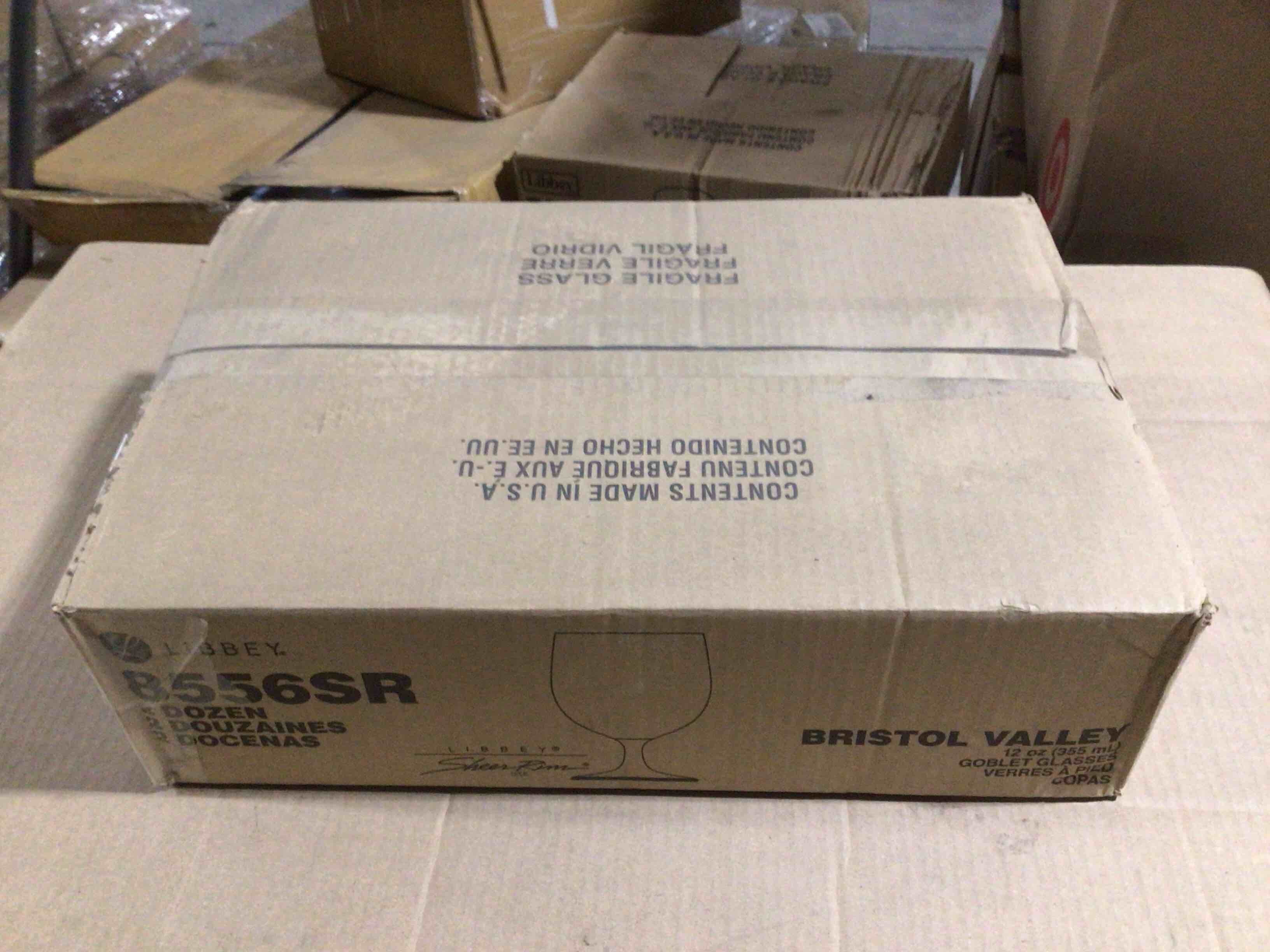 Case of 24 Libbey  Bristol Valley 12 Ounce Goblets