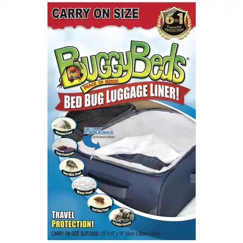 BuggyBeds Bedbug Luggage Liner