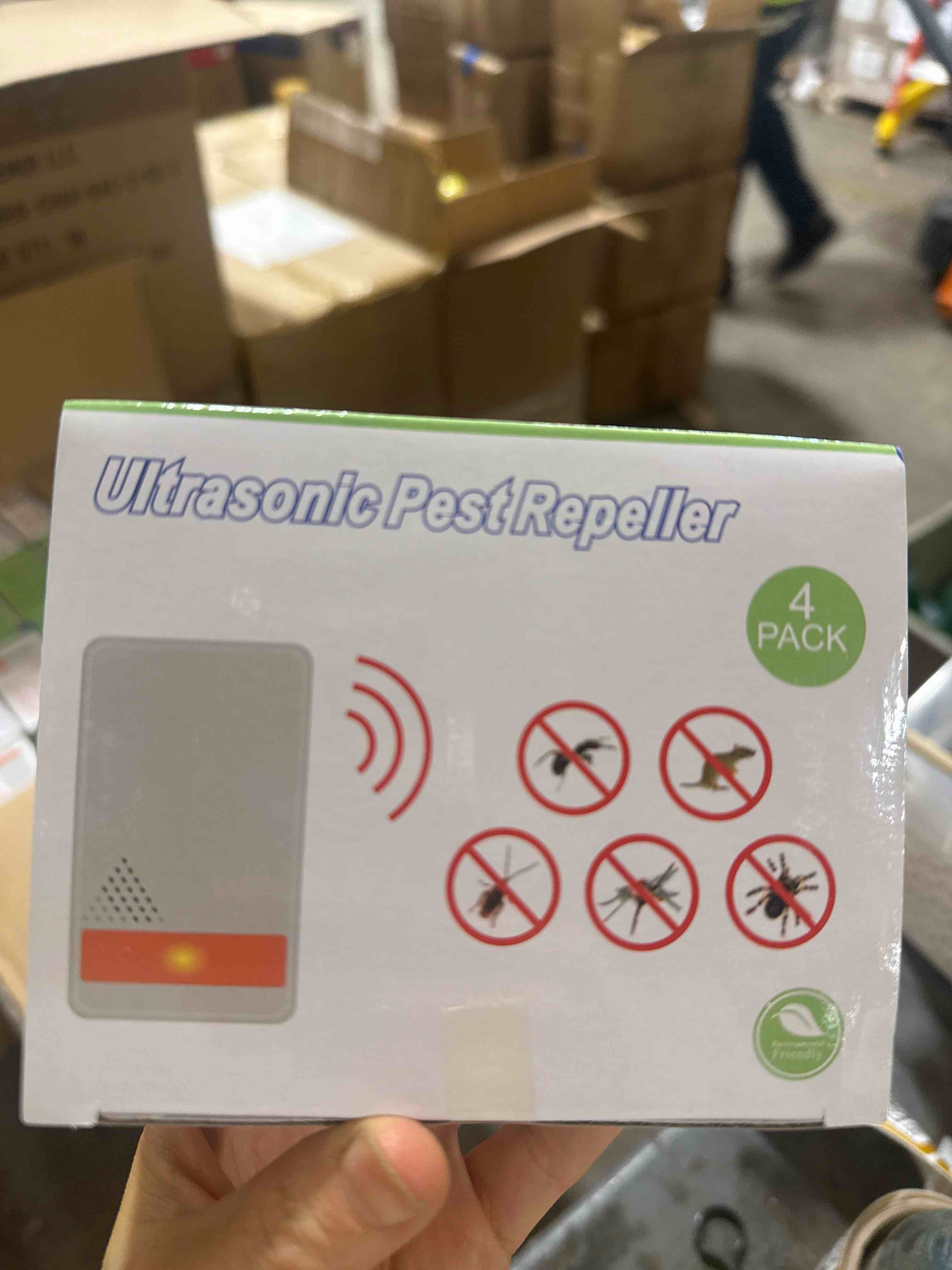 Condition photo showing Brand New for (4pack) ultrasonic pest repeller 