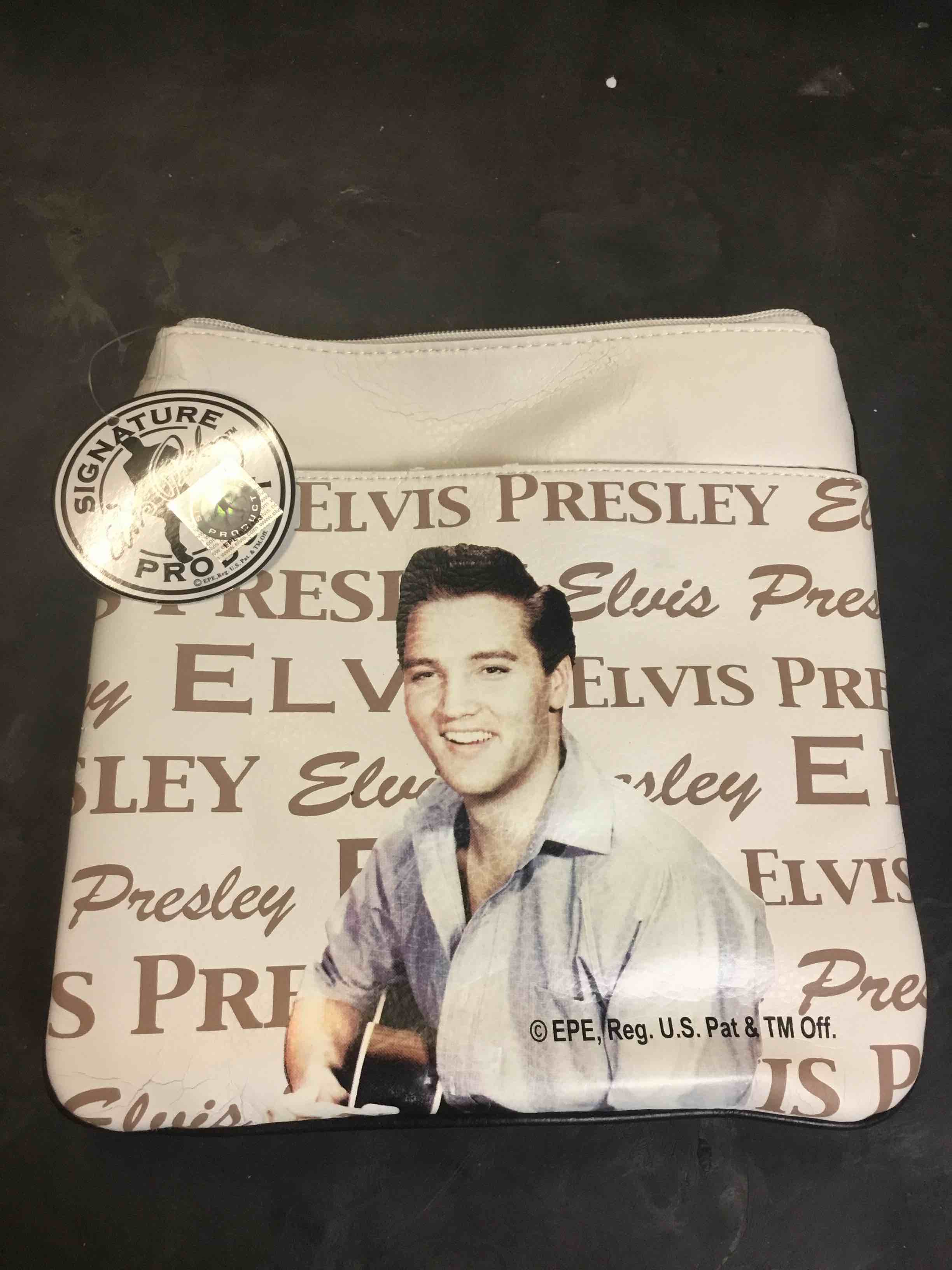 Women's Elvis Presley Signature Product Elvis Presley Messenger Bag EL7811 Multicolored