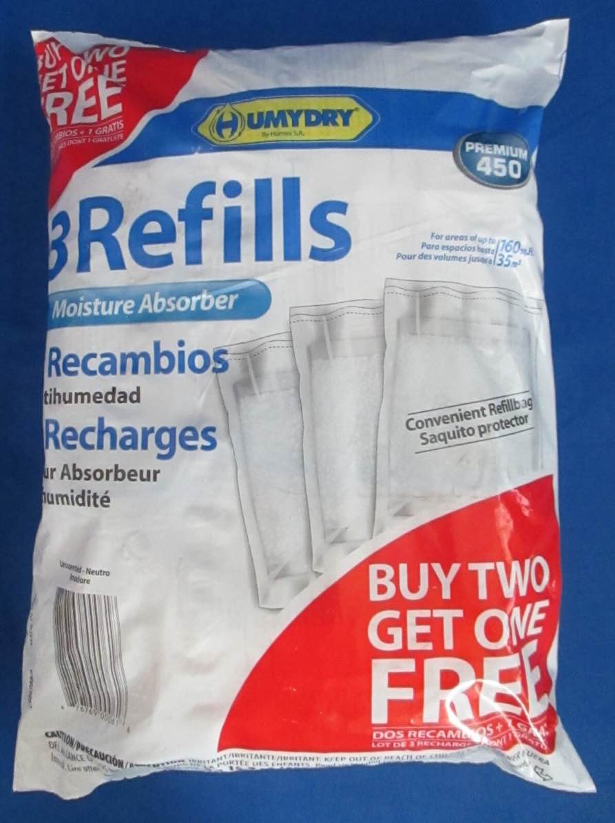 Humydry Moisture Absorber Refills