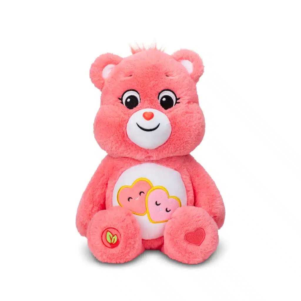 Care Bears 14” Plush - Love-A-Lot Bear - Soft Huggable Material!