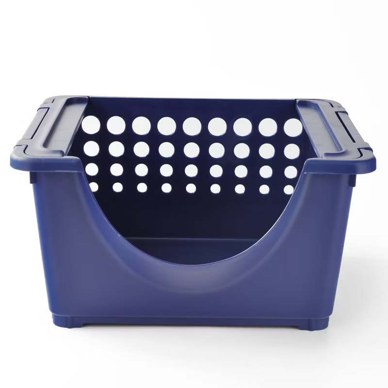 Blue Stackable Bin - Bullseye's Playground™