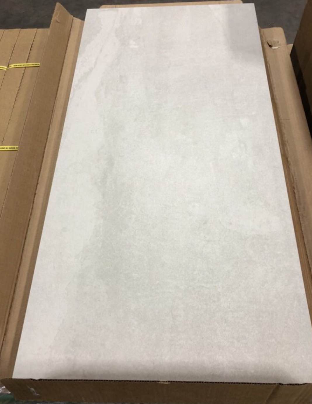 Approach White Porcelain Tile 12 in. x 24 in., 8 pieces total, 16 square feet per box, 32 boxes, 512 square feet total, bid per square feet 