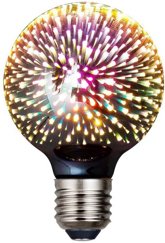 LED Fireword Light Bulb 25,000 hours of usage 4 W LED
