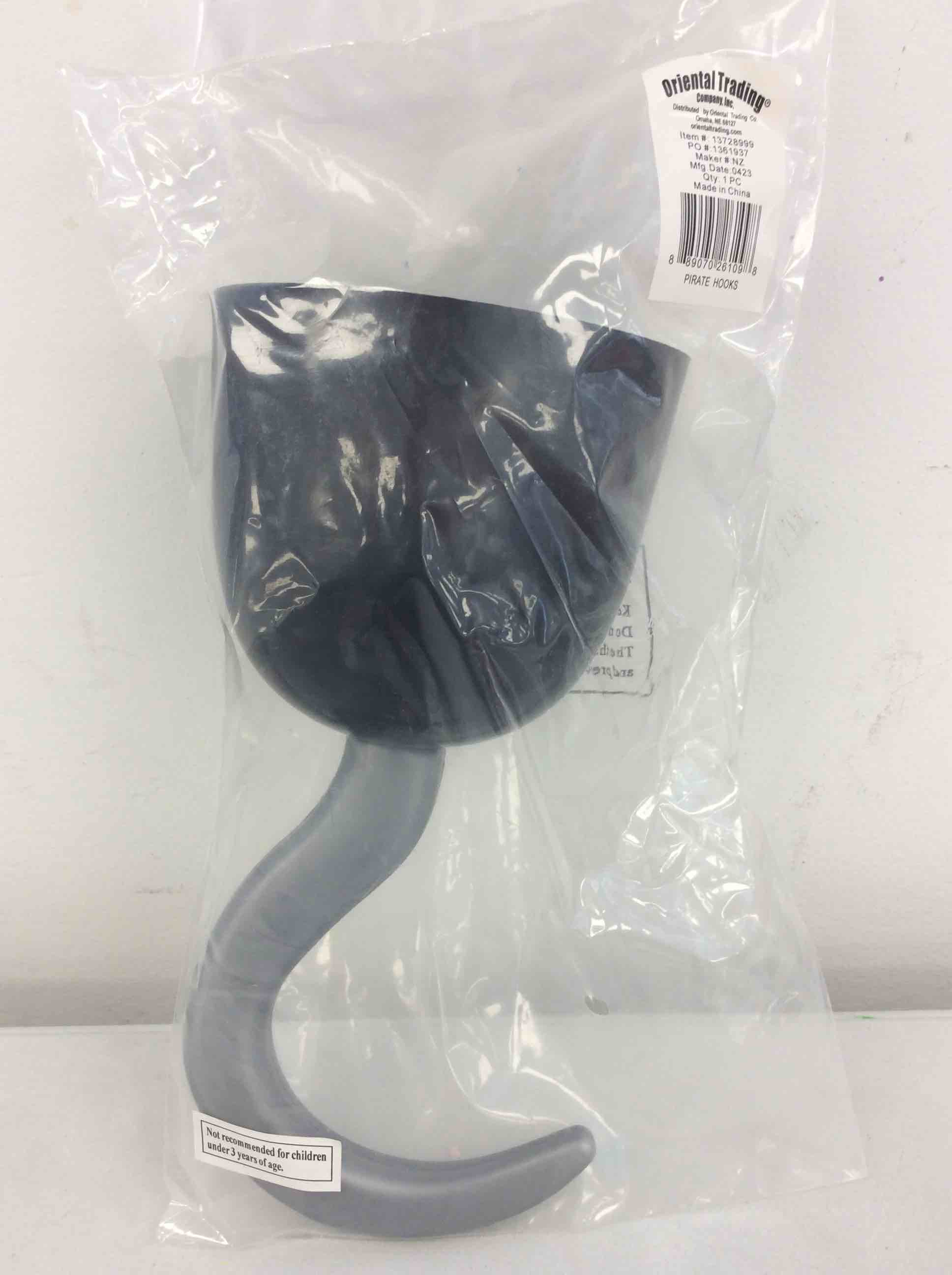 Condition photo showing New/Like New for fun express captain hook hand - premium kids & adult hook hand for halloween | complete your look