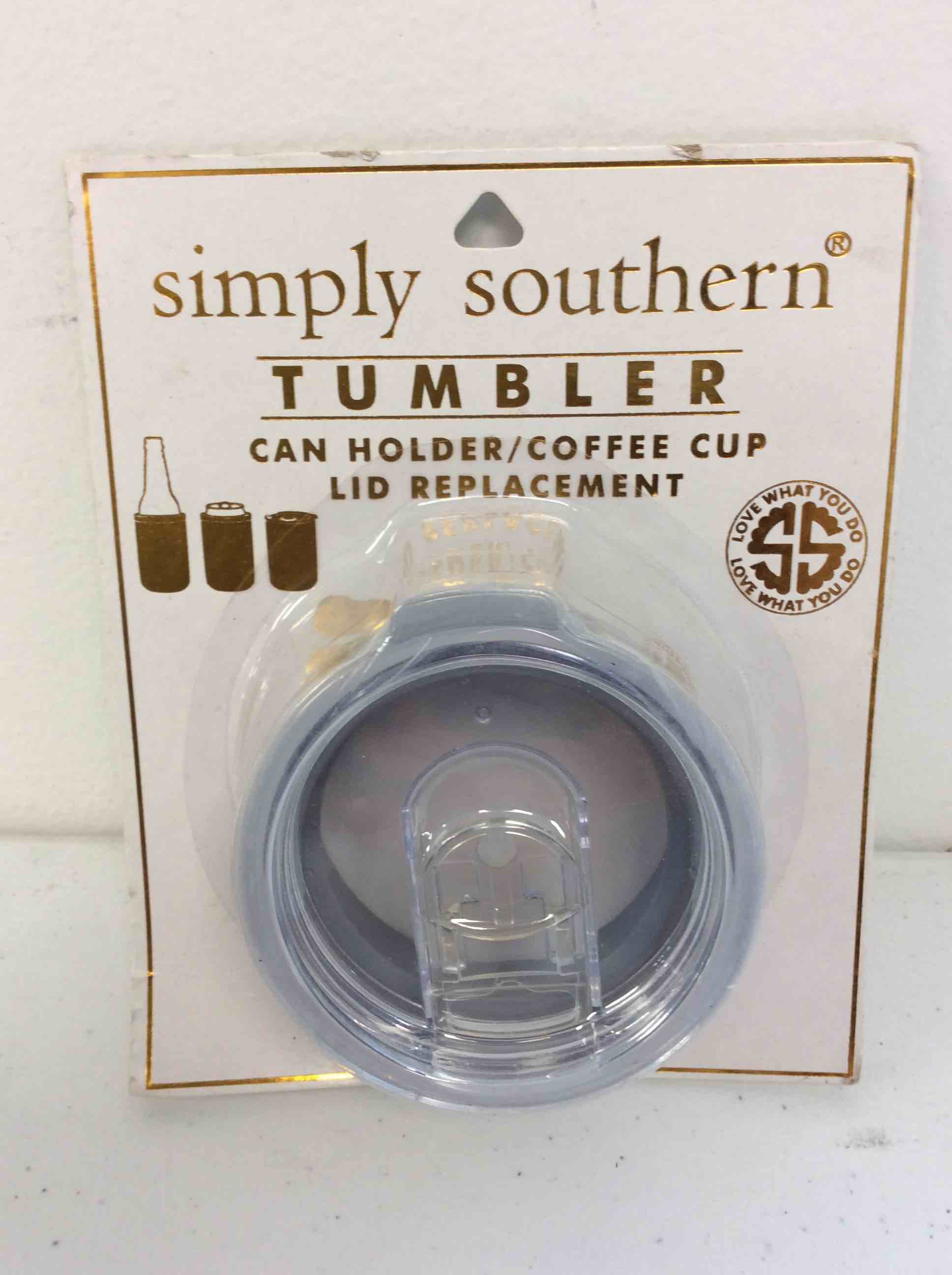 Condition photo showing New/Like New for simply southern tumbler can holder/coffee cup lid replacement