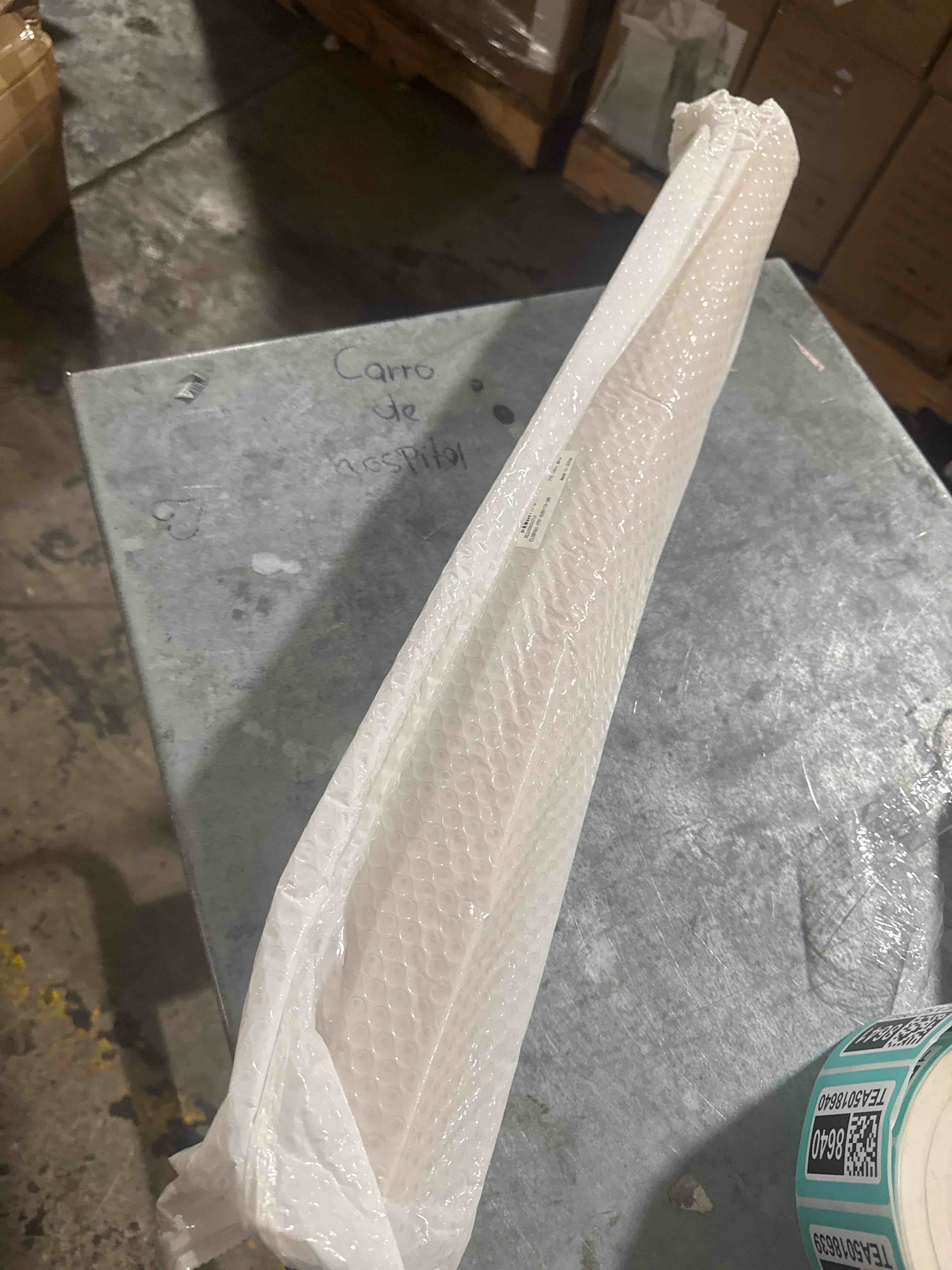 Condition photo showing New/Like New for pvc clear table mat 5’ 8” x 27.5” 