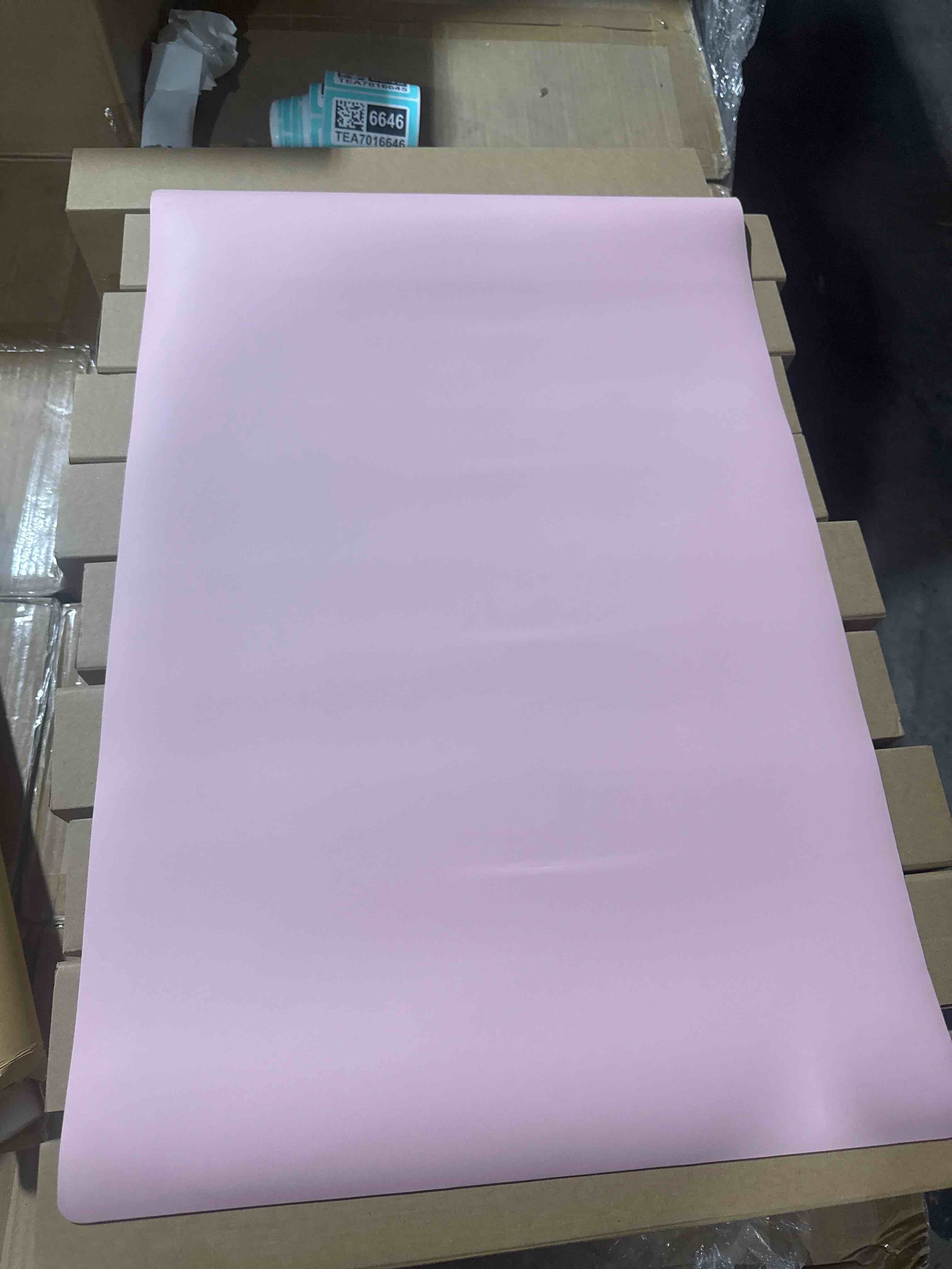 Condition photo showing New/Like New for blush pink table mat | non-slip protective placemat for home & dining
