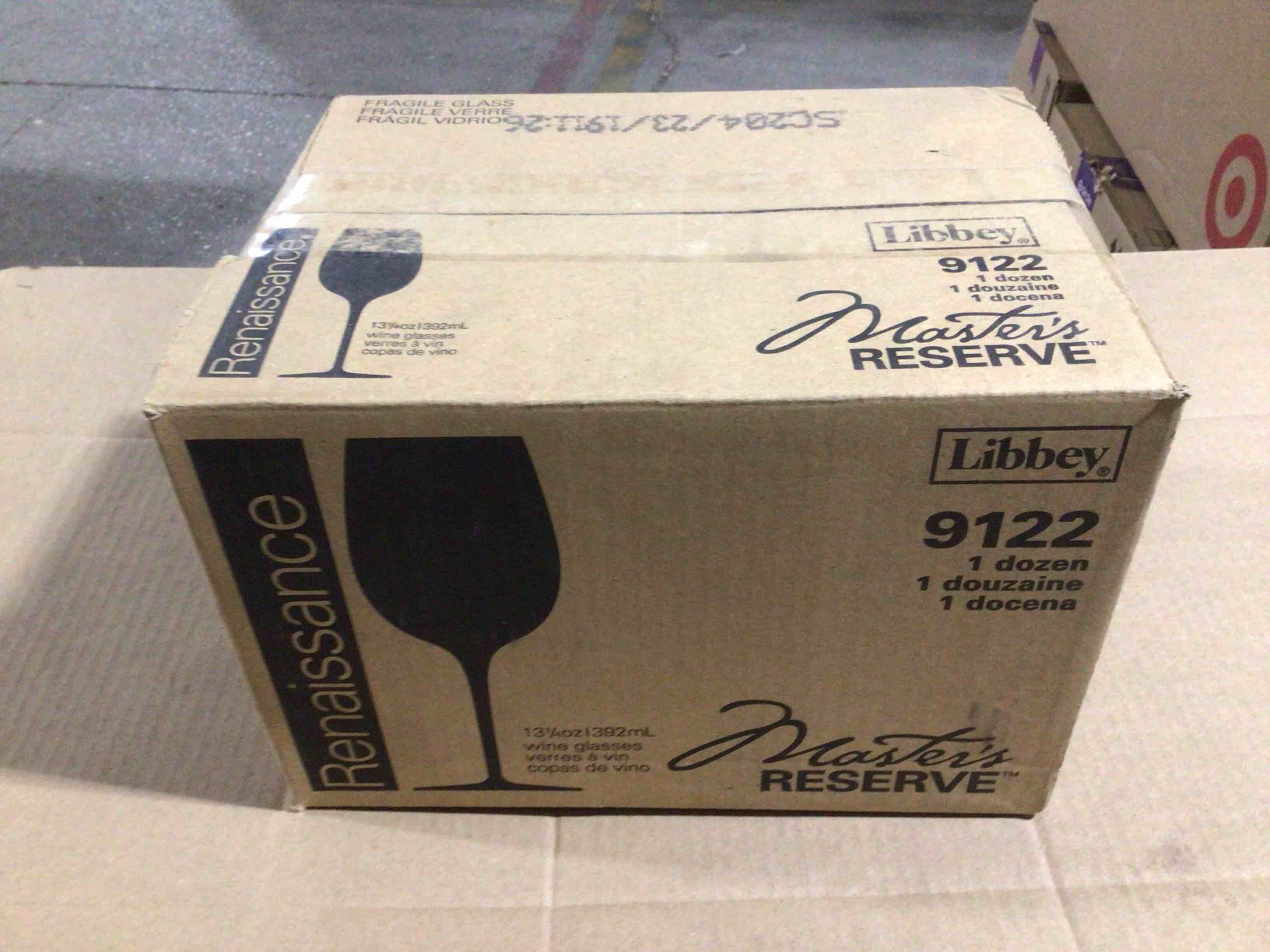Case of 12 Libbey 9122 Reserve Renaissance 13 oz. Wine Glass