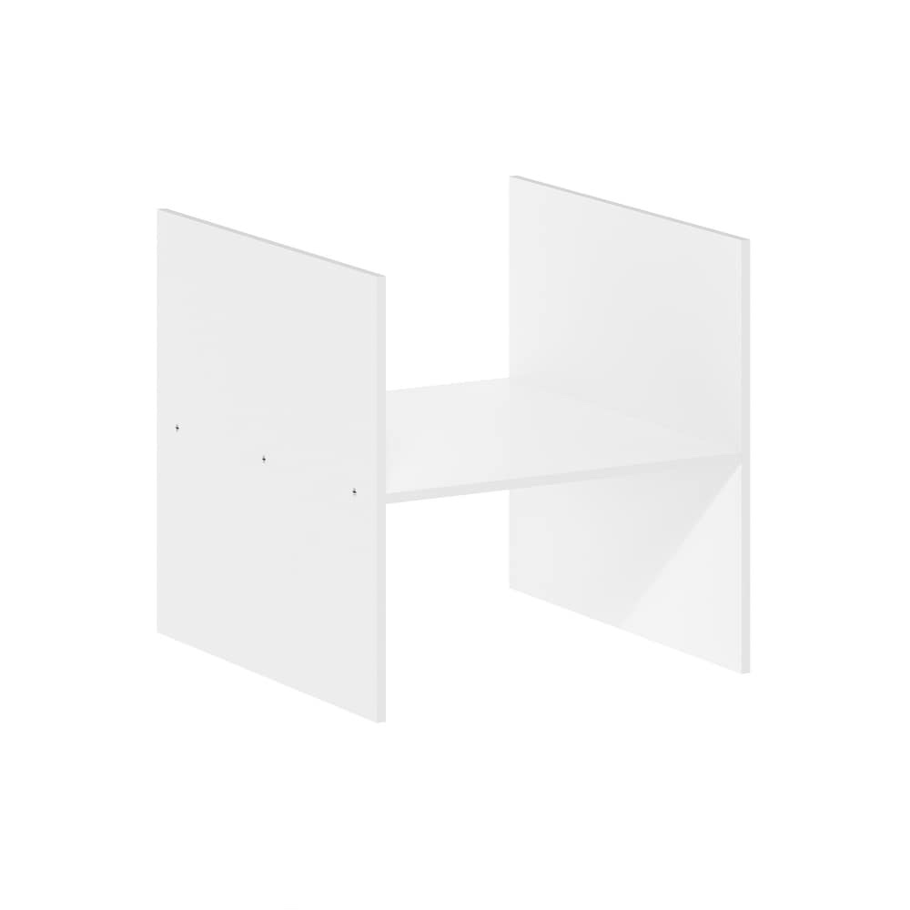 Better Homes & Gardens BH5336278612059 H Shelf Cube Organizer Insert, White