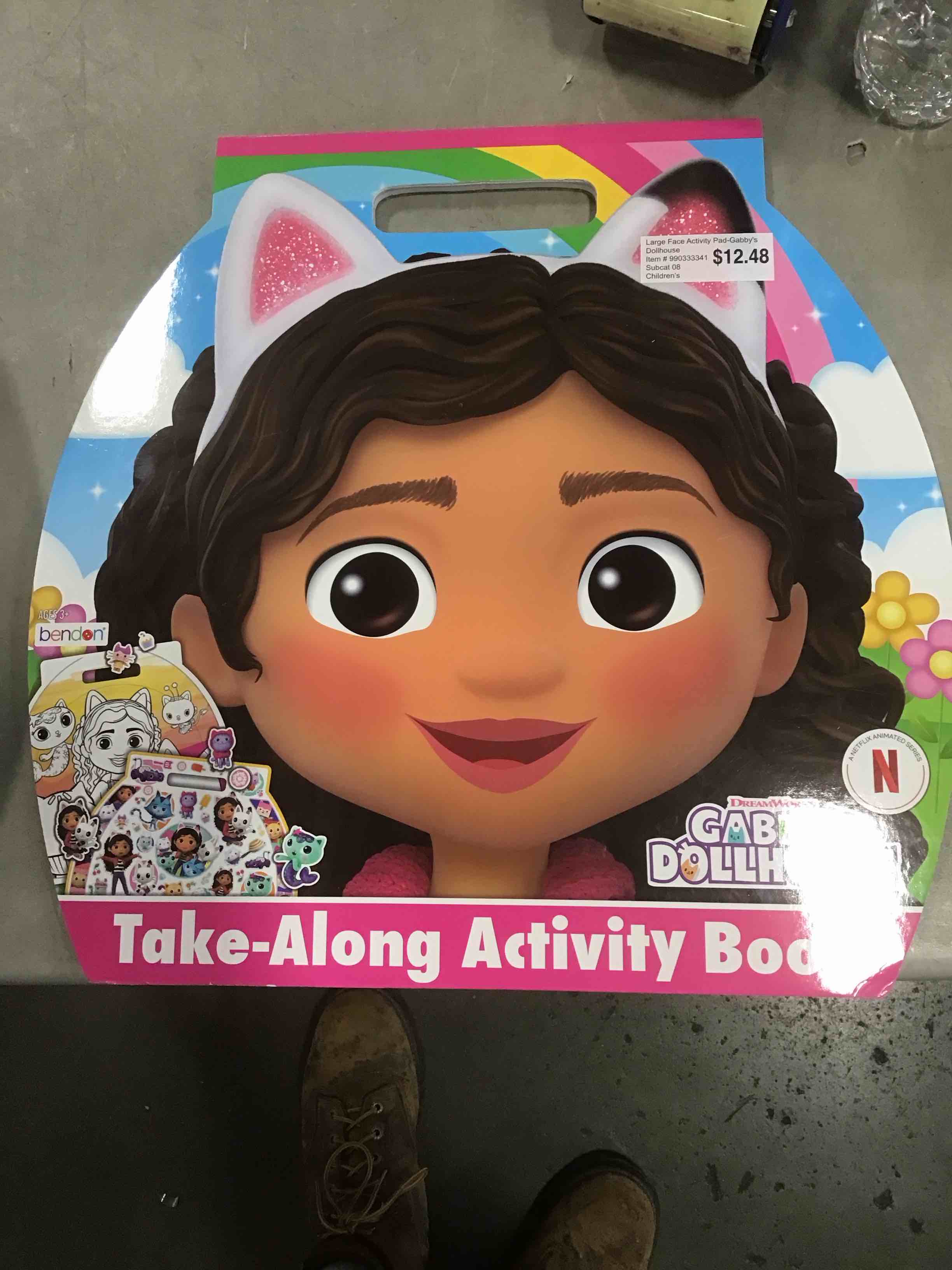 Dreamworks Gabby’s Dollhouse Take-Along Activity Book