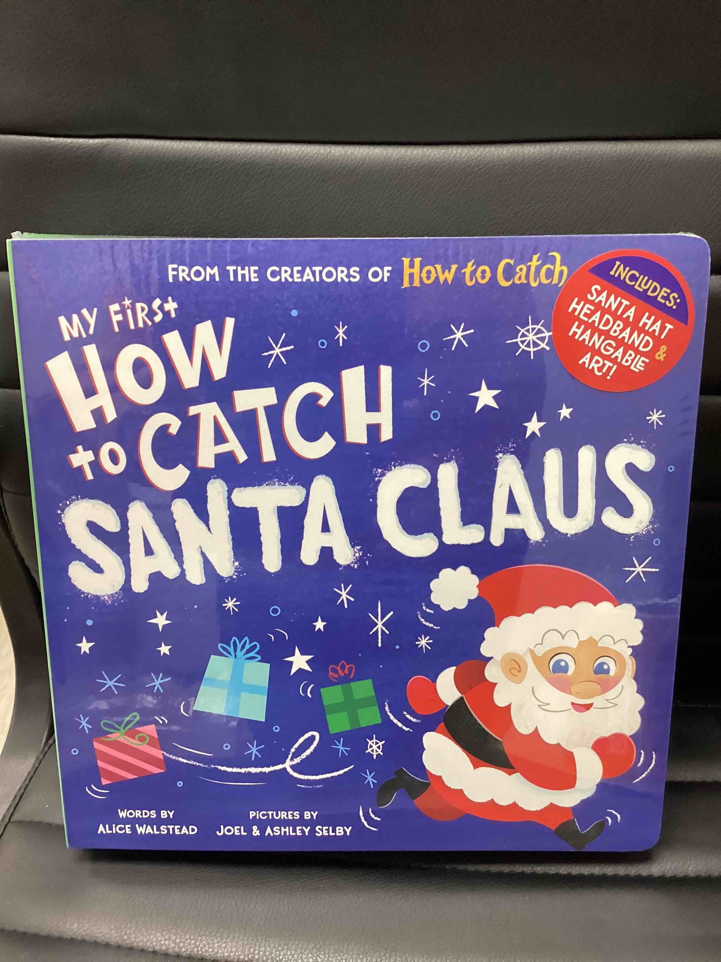 My First How To Catch Santa Claus Board Book And Headband Set