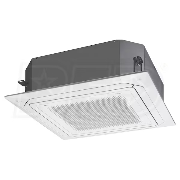 Fujitsu AUU48RGLX 48k BTU - Ceiling Cassette with Grille - Single-Zone Only