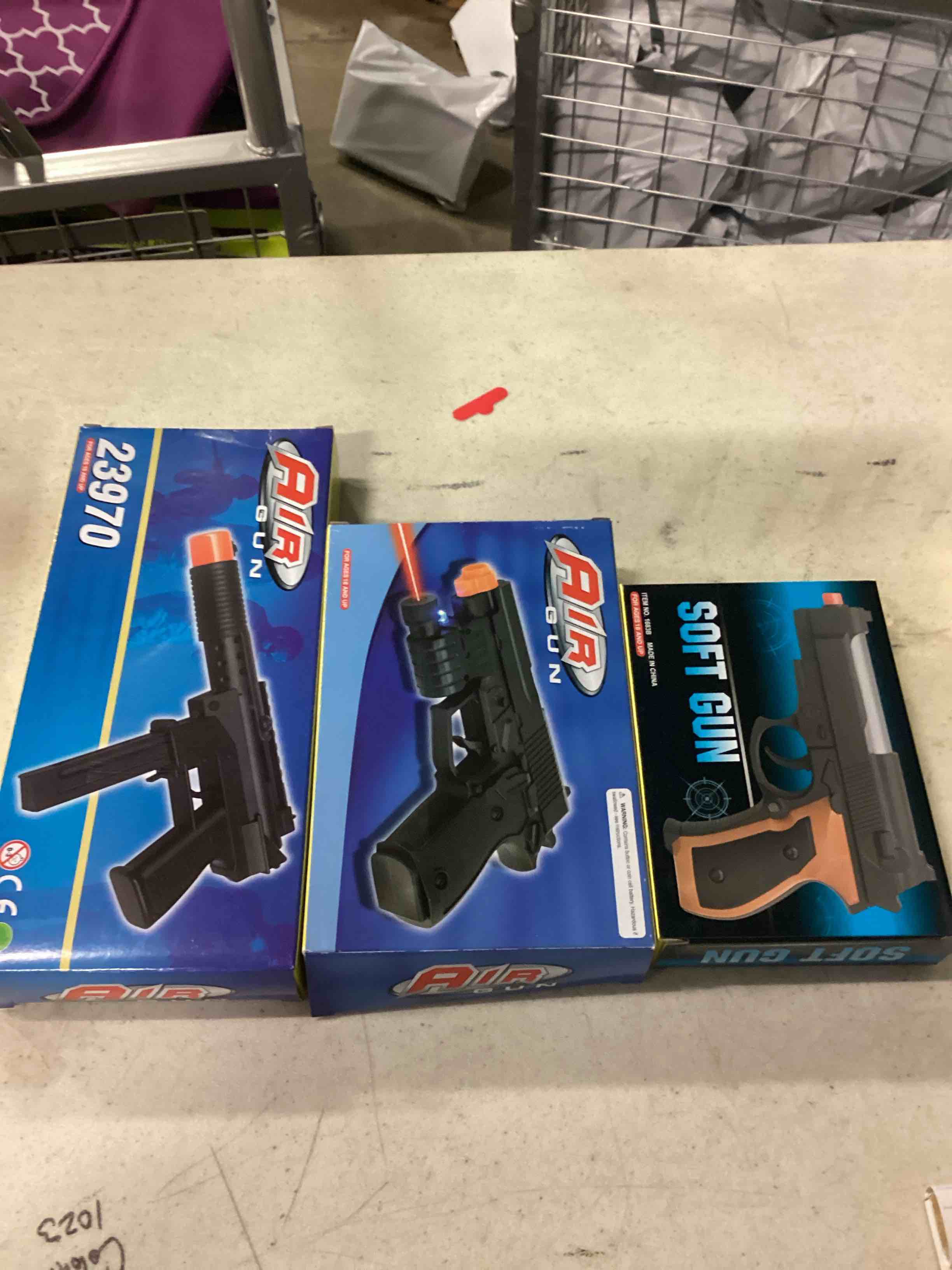 AirGuns, Soft Guns SetOf 3 