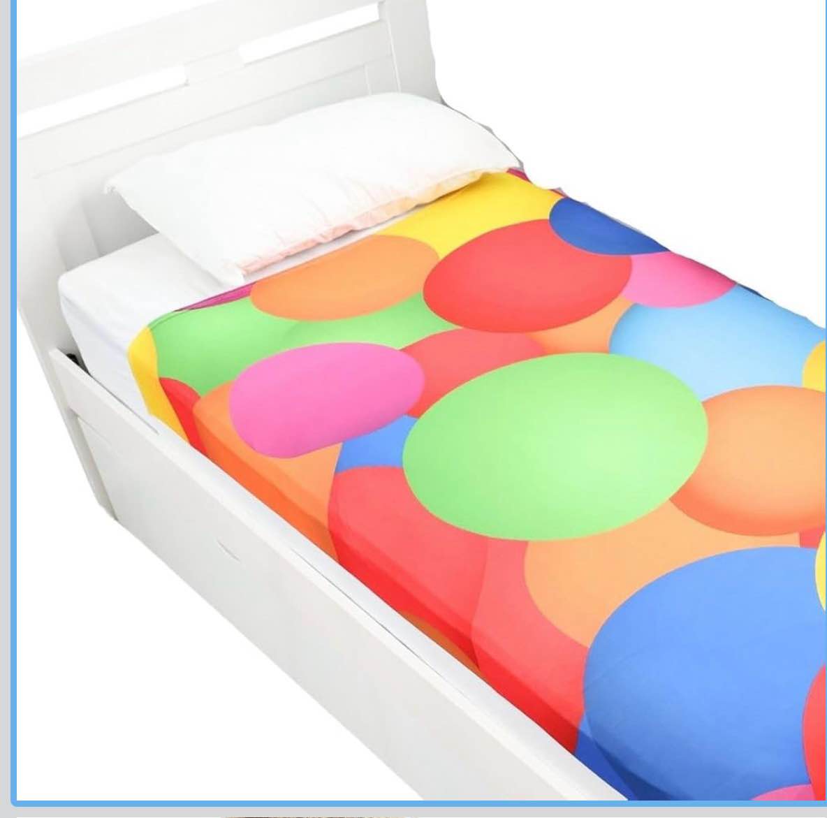 Dr Squish Sensory Blanket for Kids - Comfortable Compression Bedding - Cuddle Light Soft Sheets - Stretchy Lycra Quality Blankets for Boys, Girls & Toddler (Twin)