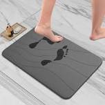 Stone Bath Mat, Diatomaceous Earth Quick Drying Mat | Super Absorbing Non Slip Bathroom Floor Mat | Super Absorbent Instant Dry Diatomite Stone Shower Mat