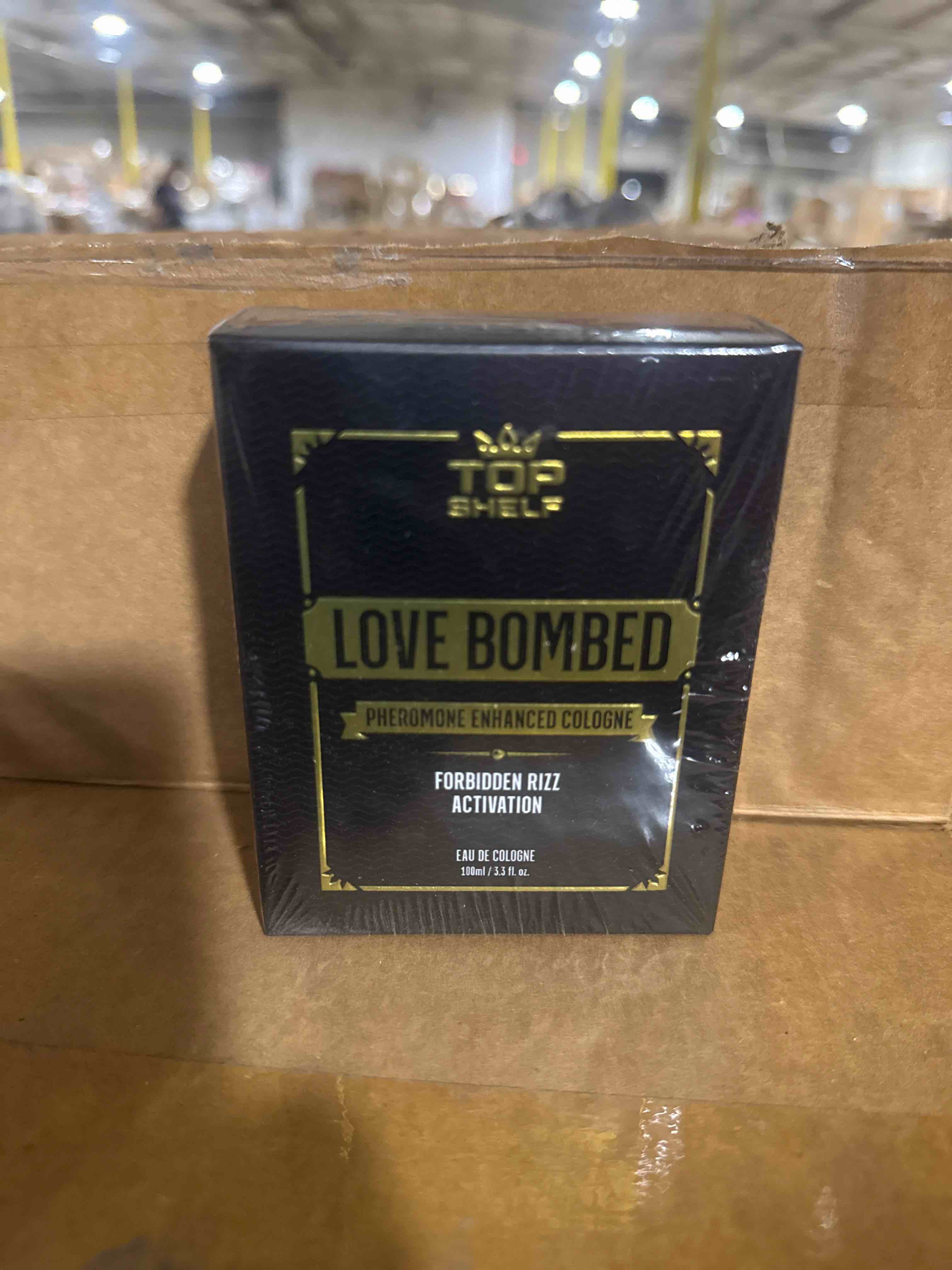Condition photo showing New/Like New for top shelf grind love bombed - pheromone cologne for men | bold attraction & confidence | male perfume oil infused | long-lasting pheromones spray | made in usa | 100ml