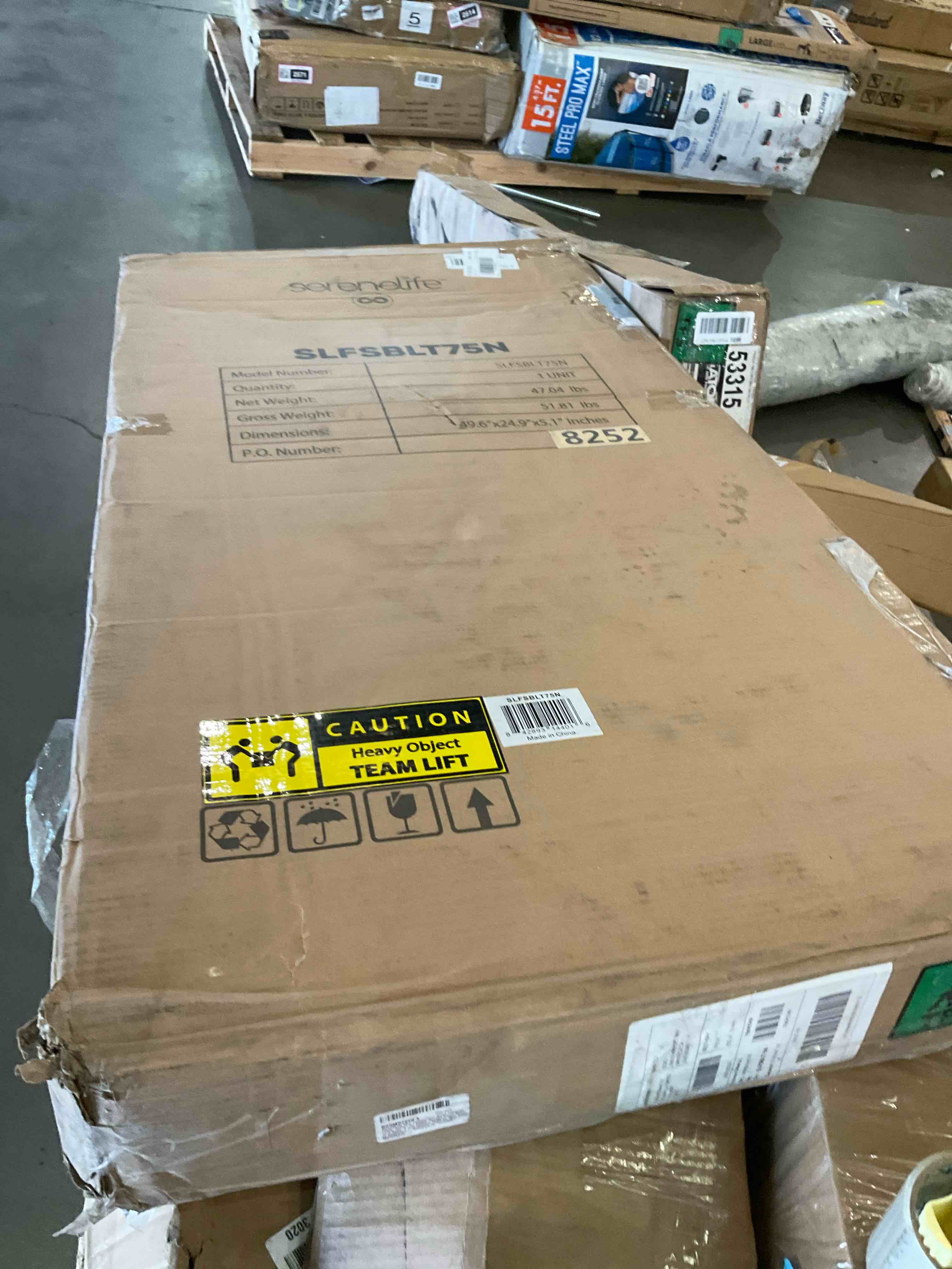 SereneLife 48in Competition Sized Foosball Table, Soccer for Home, Arcade Game Room