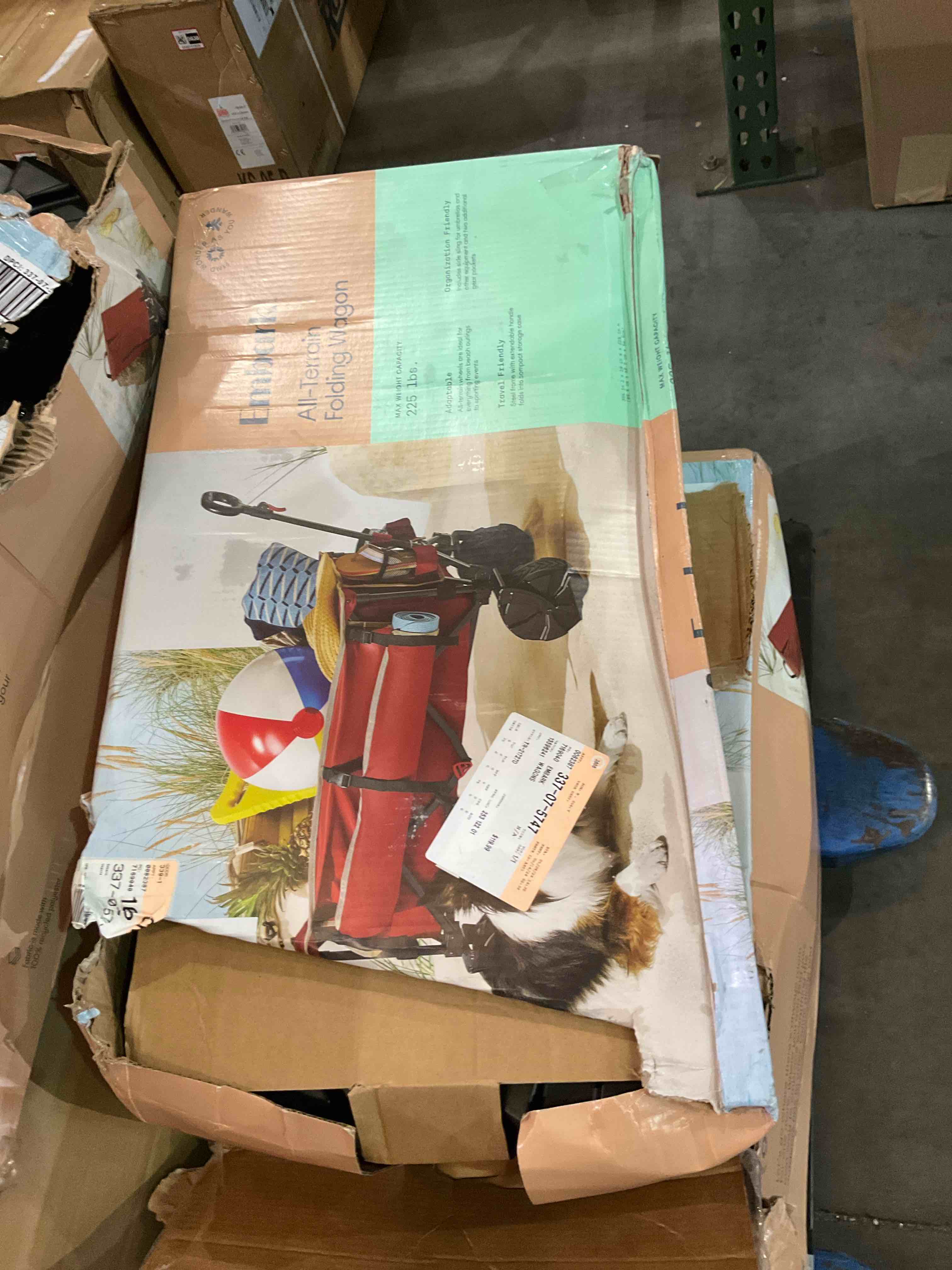 embark all terrain folding wagon. 