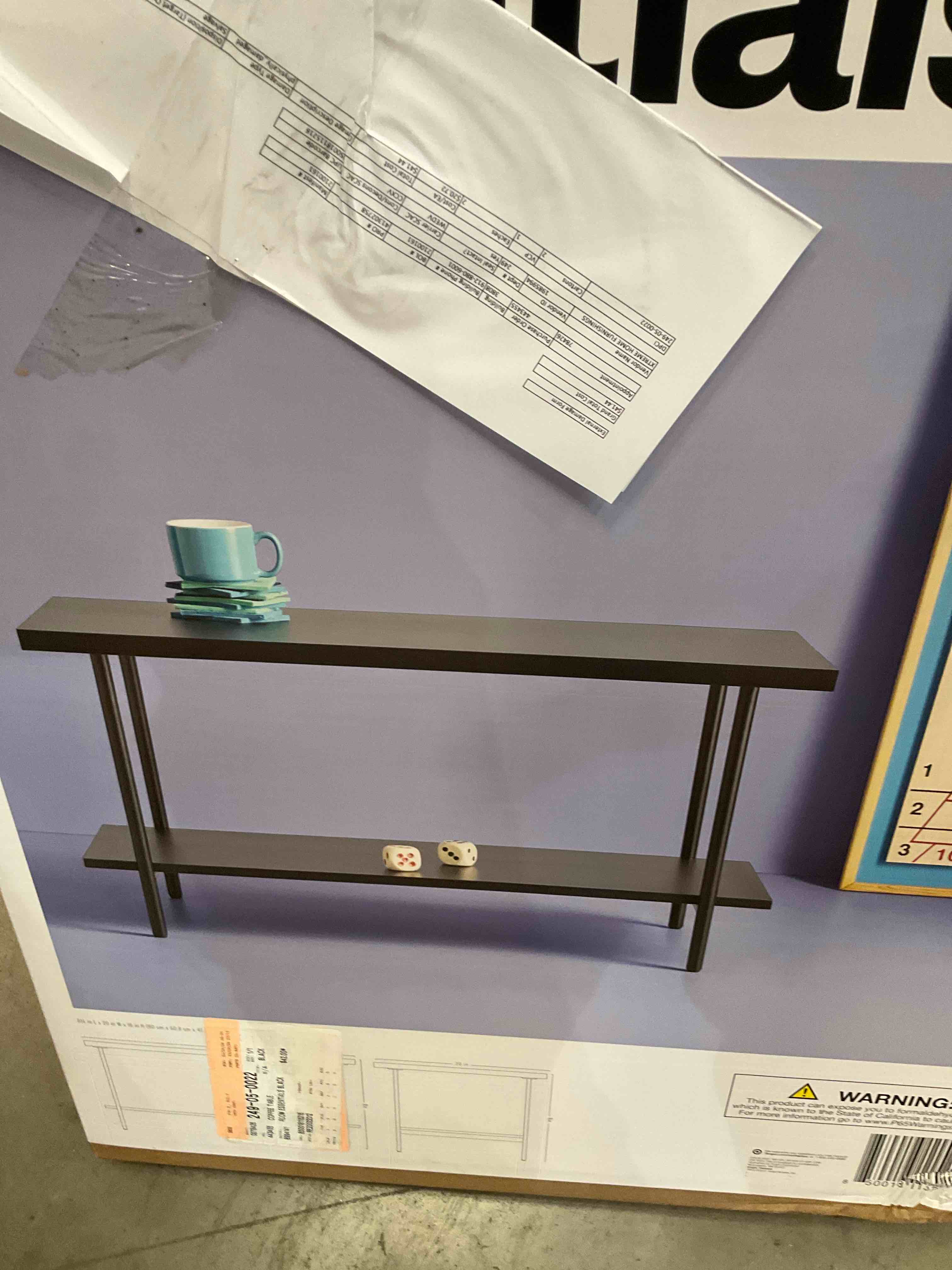 Wood and Metal Coffee Table - Room Essentials™