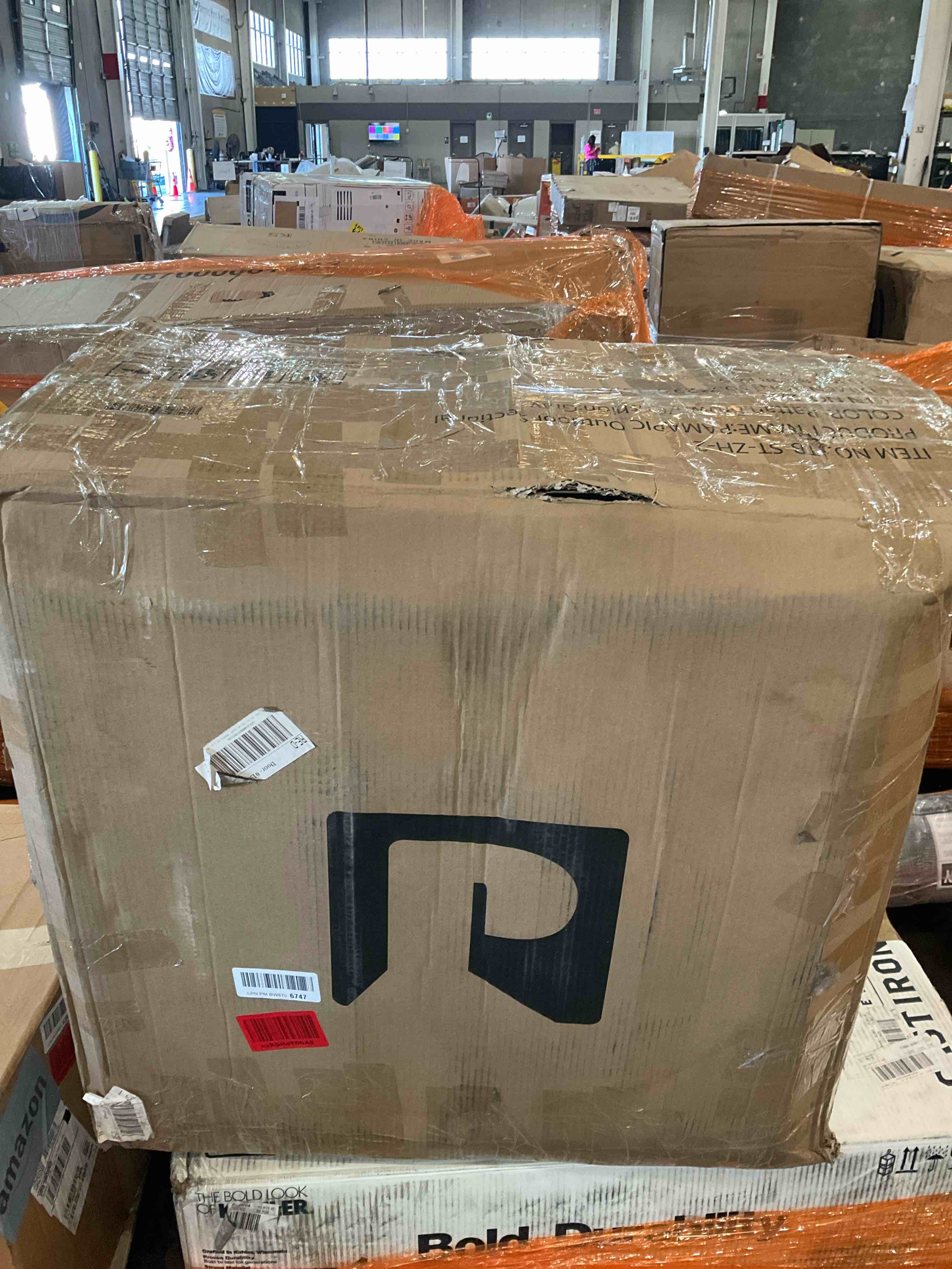 pamapico outdoors sectional brown