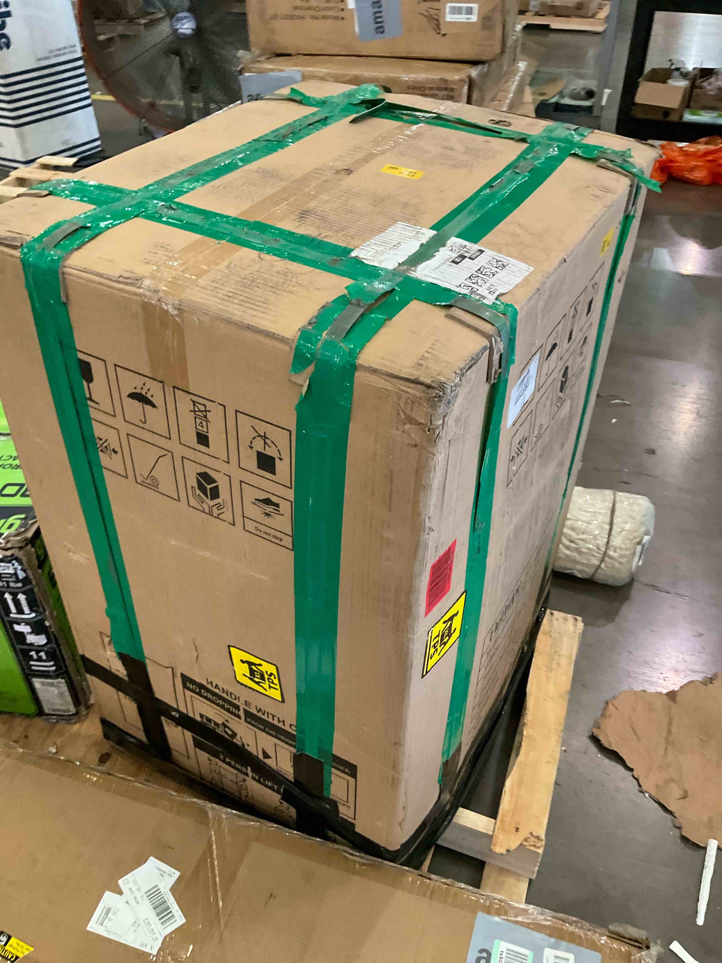 Ice Maker, Commercial Ice Machine,100Lbs/Day, Stainless Steel Ice Machine with 48 Lbs Capacity, Ideal for Restaurant, Bars, Home and Offices, Includes Scoop Silver