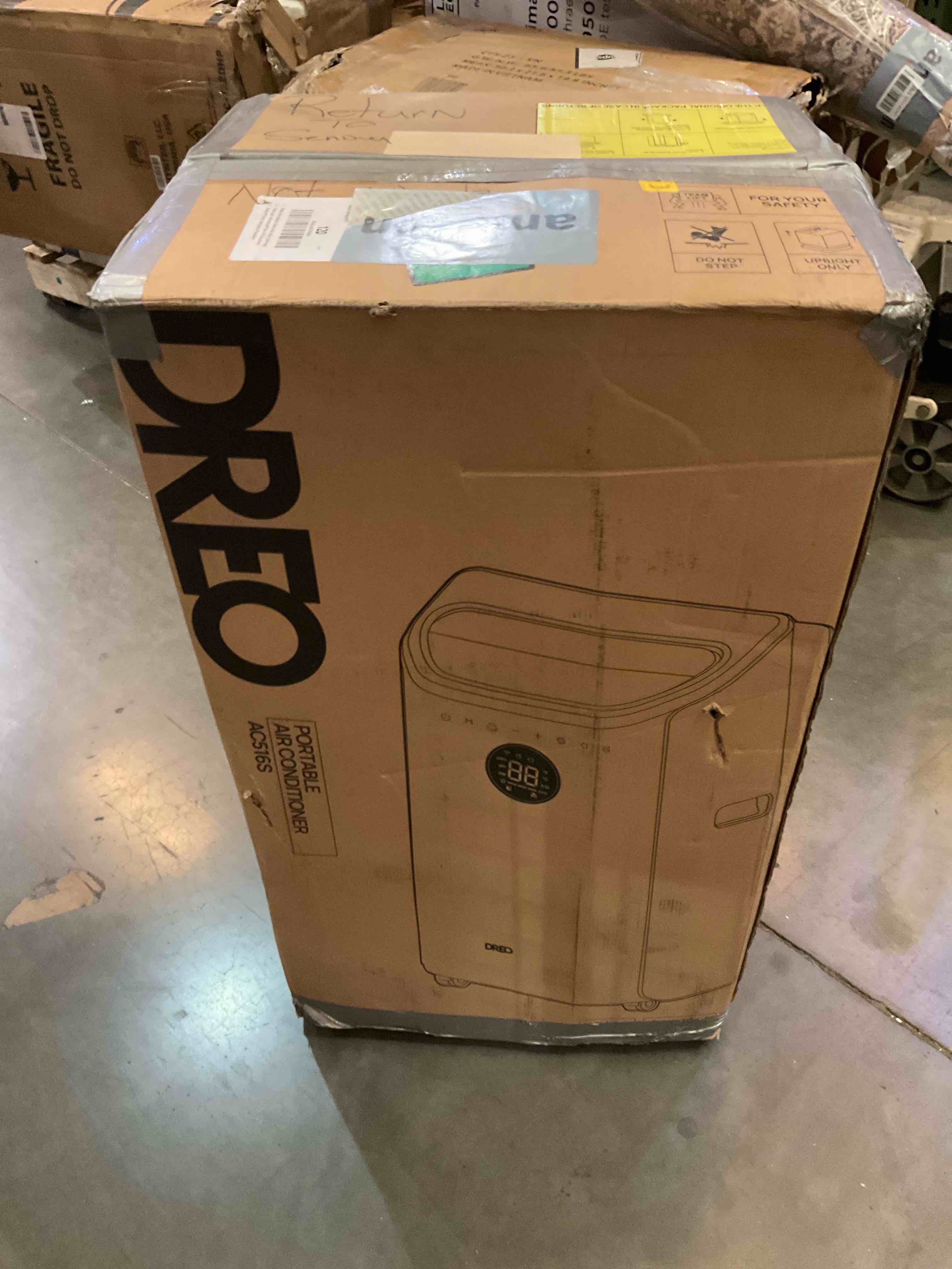 Dreo Portable Air Conditioners, 12,000 BTU AC Unit for Bedroom with Drainage-free Cooling, 46dB Quiet, APP/Voice/Remote, 24h Timer with Fan & Dehumidifier, Smart Air Conditioner for Room Indoors