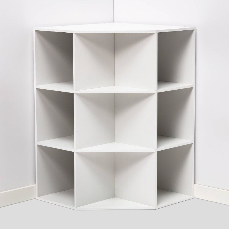 Room Essentials Corner Cube Organizer White