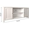 Bertolini 2 Door TV Stand TV Console, Modern Tall Media Storage Cabinet, Television Stands & Entertainment Centers TVs, Media Furniture TV Table 170.71" L X 58.66" W X 25.06" H
