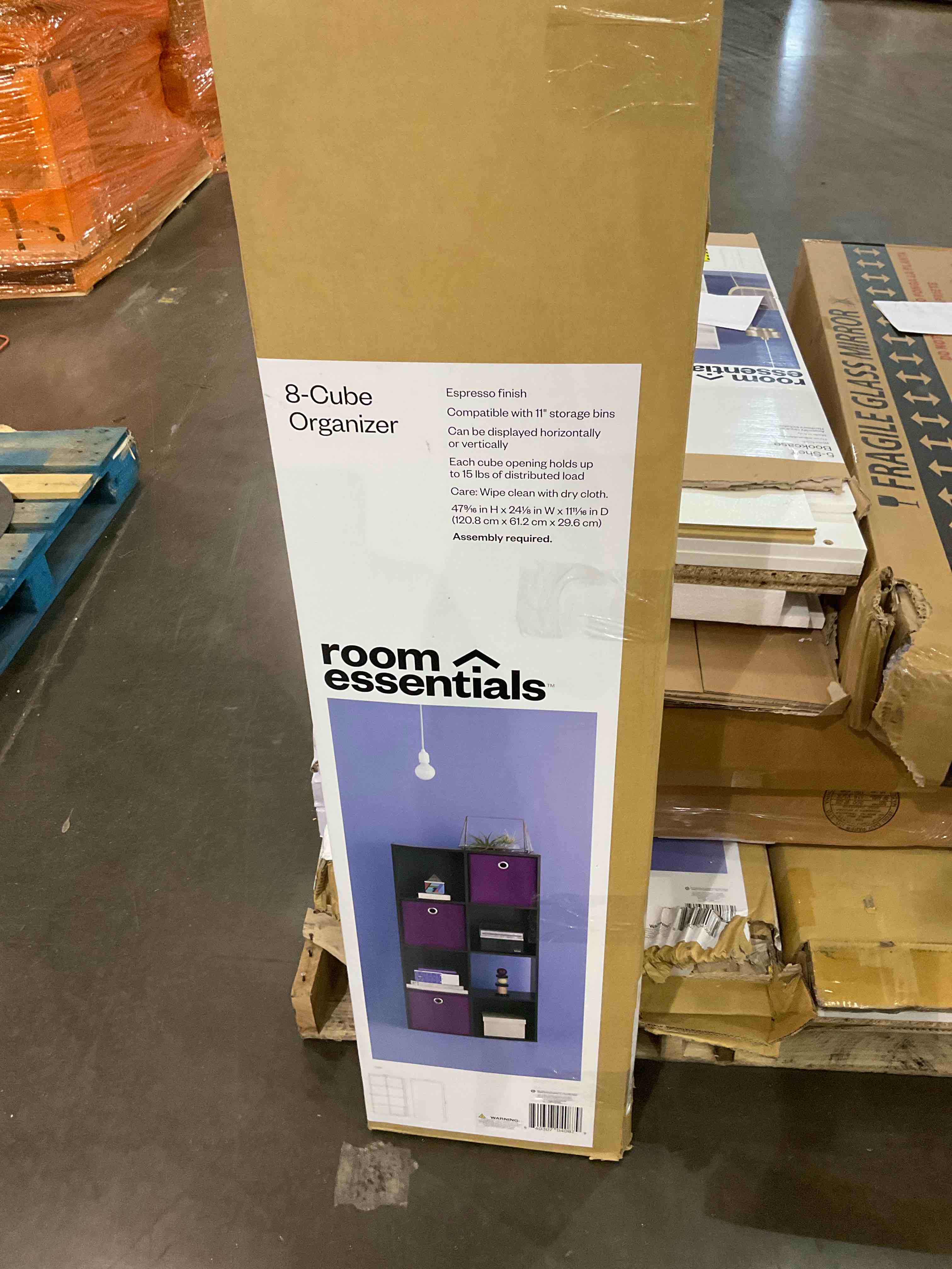 room essentials 8-cube organizer