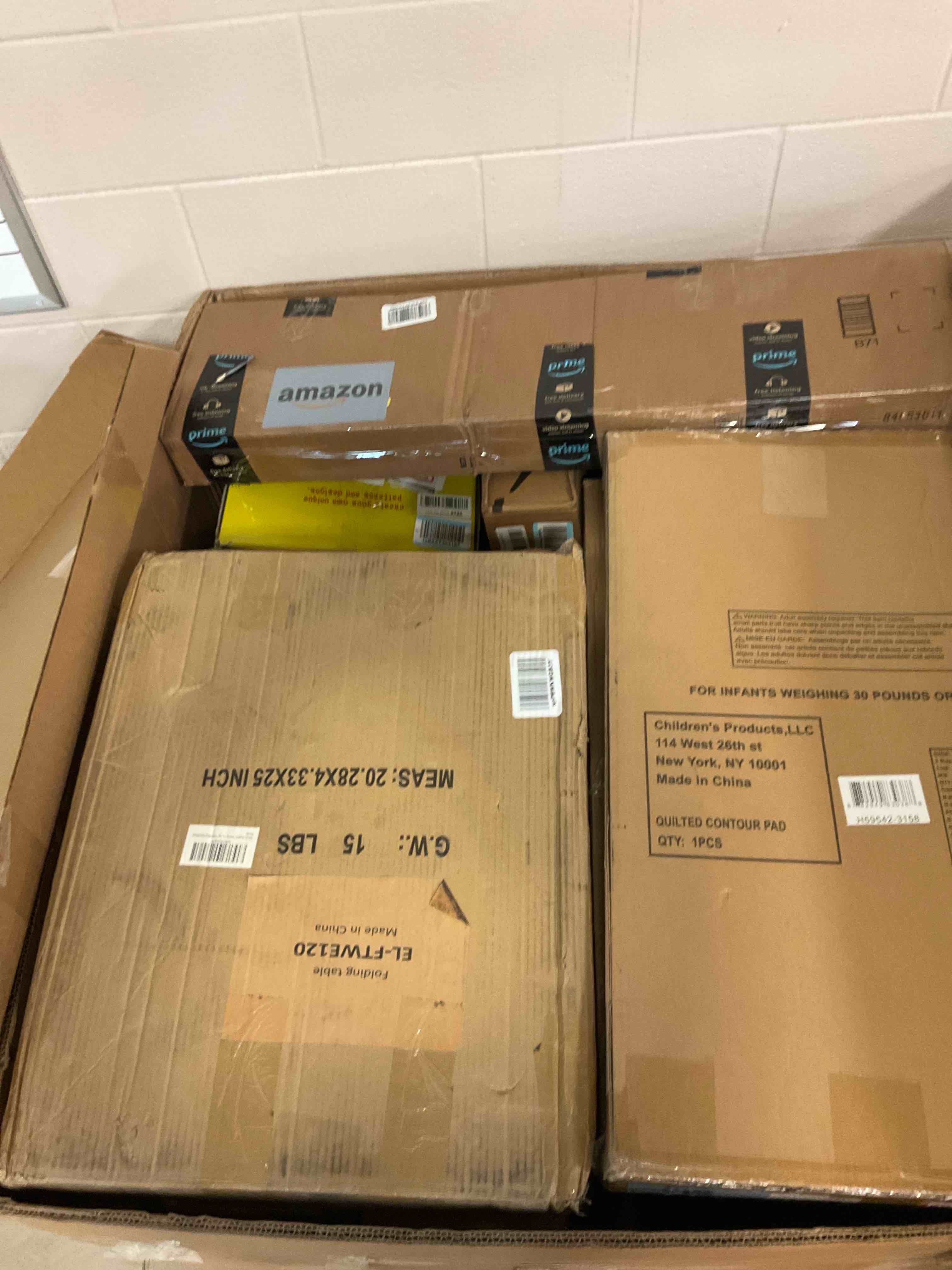 auction pick up return pallet 