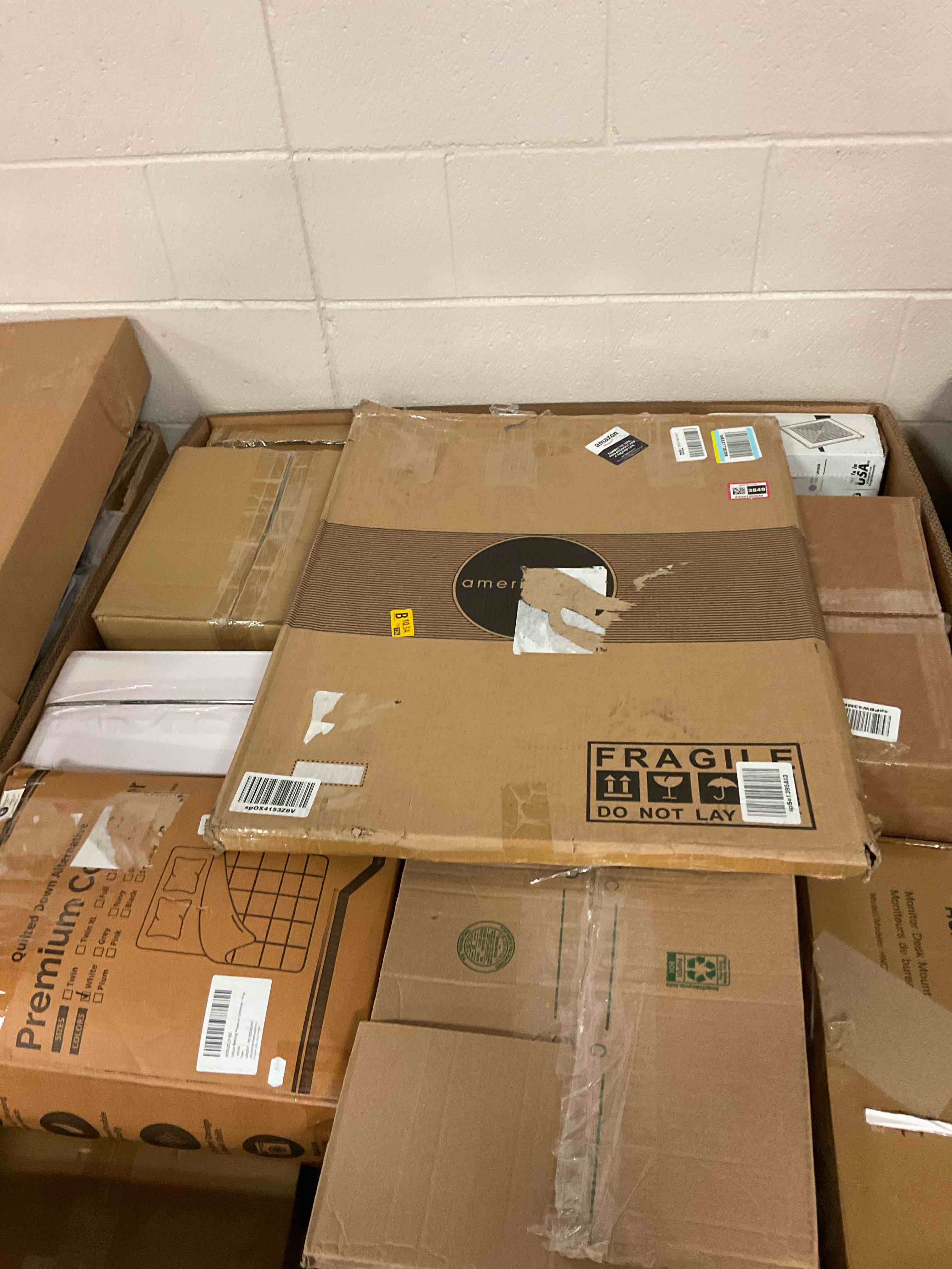 auction pick up return pallet 