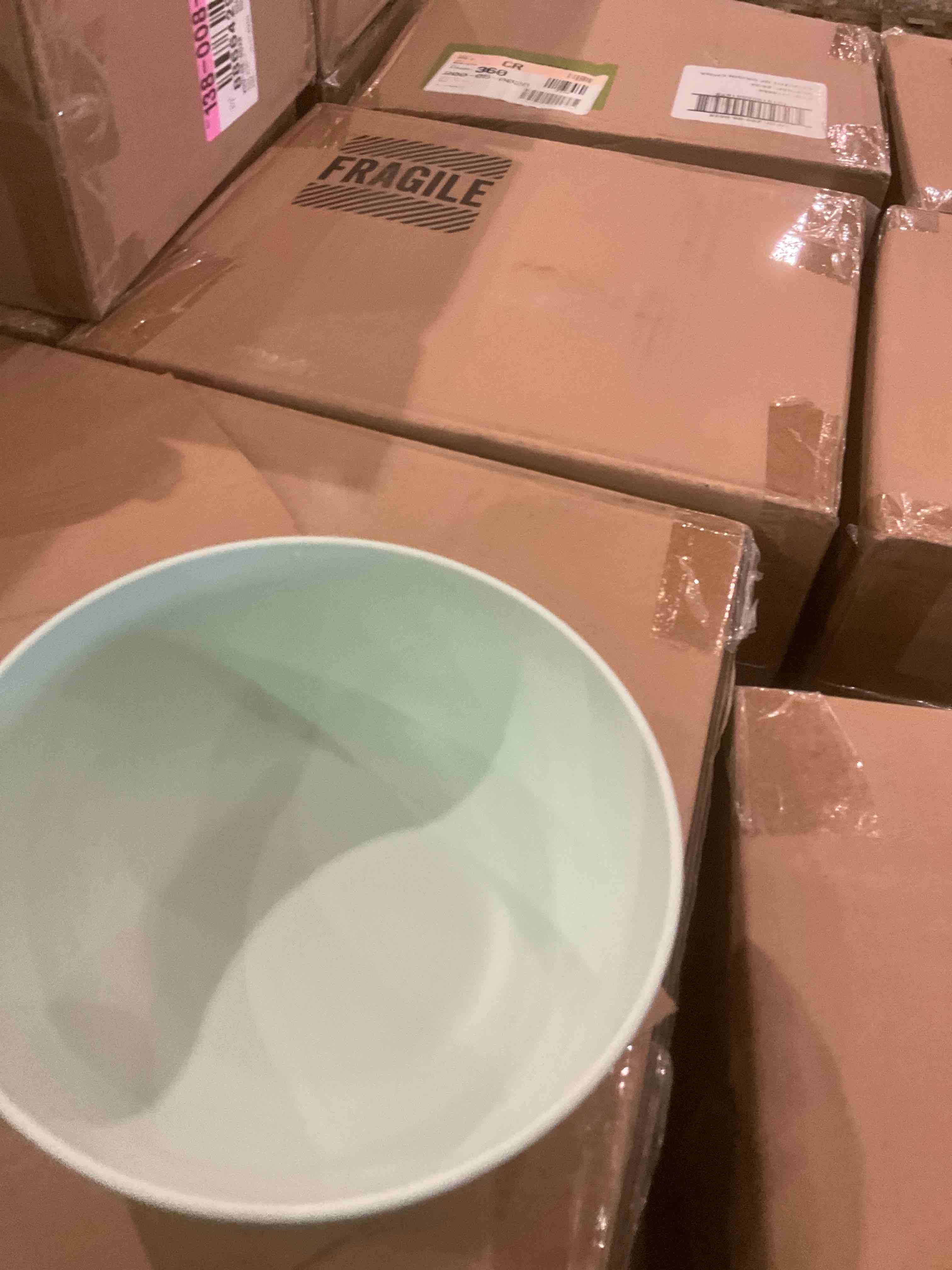 mint green bowl 24pk