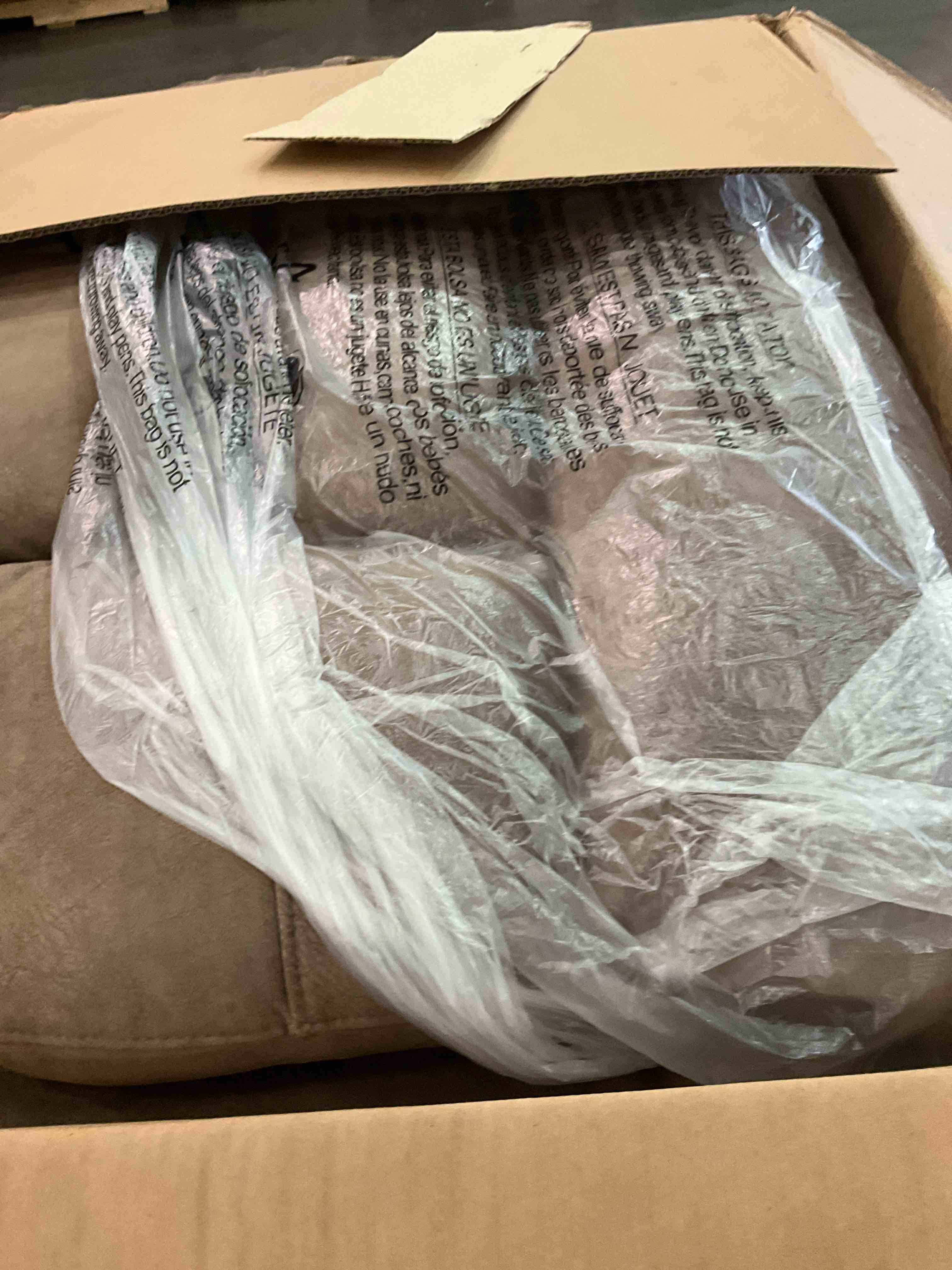 Recliner cushion with controls wire box 1 only see desc. 